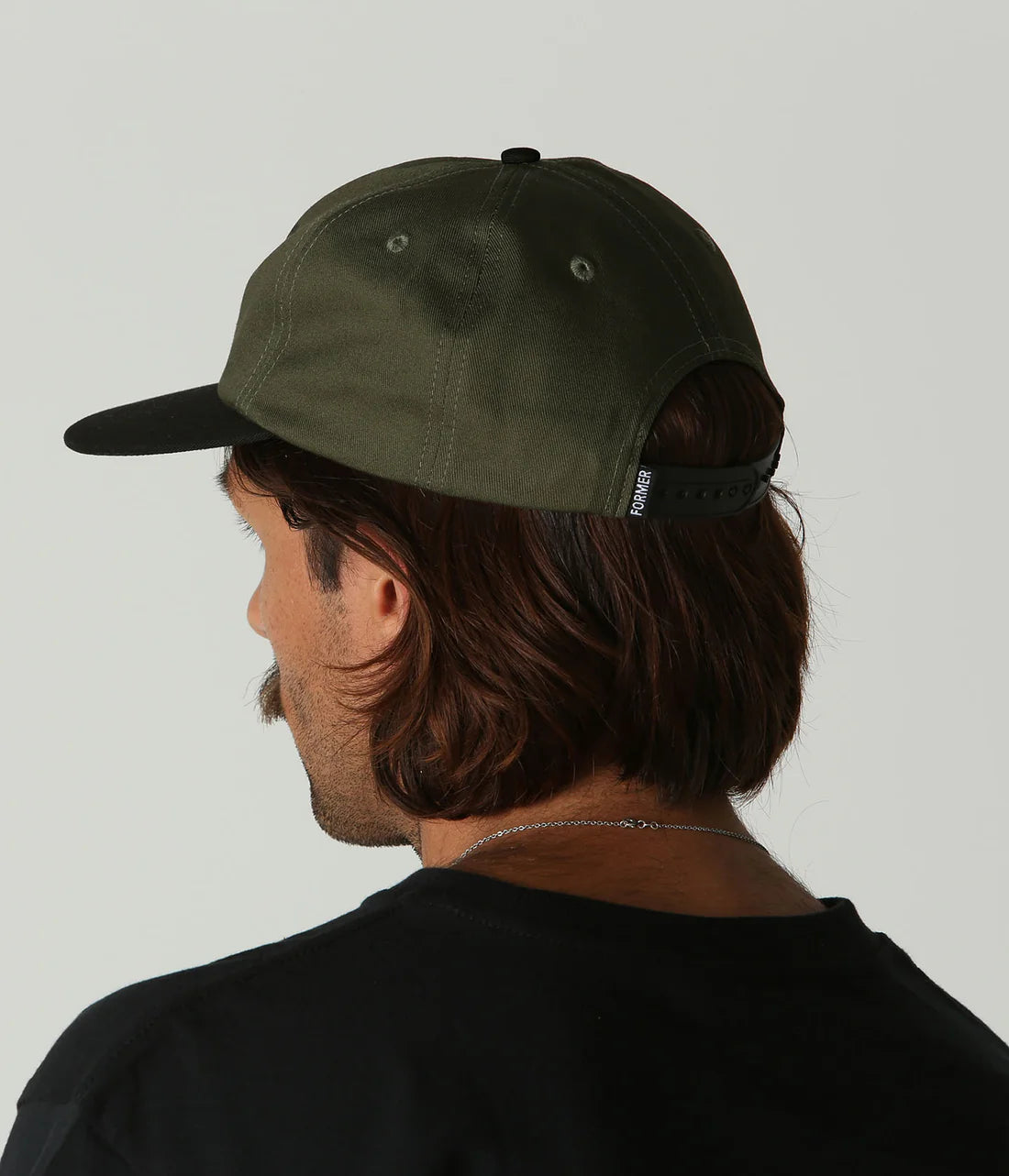 ROSE CRUX CAP // OLIVE BLACK