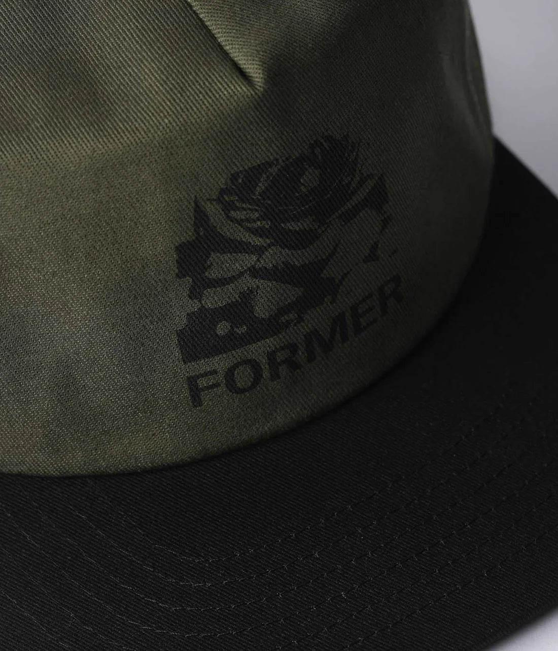 ROSE CRUX CAP // OLIVE BLACK