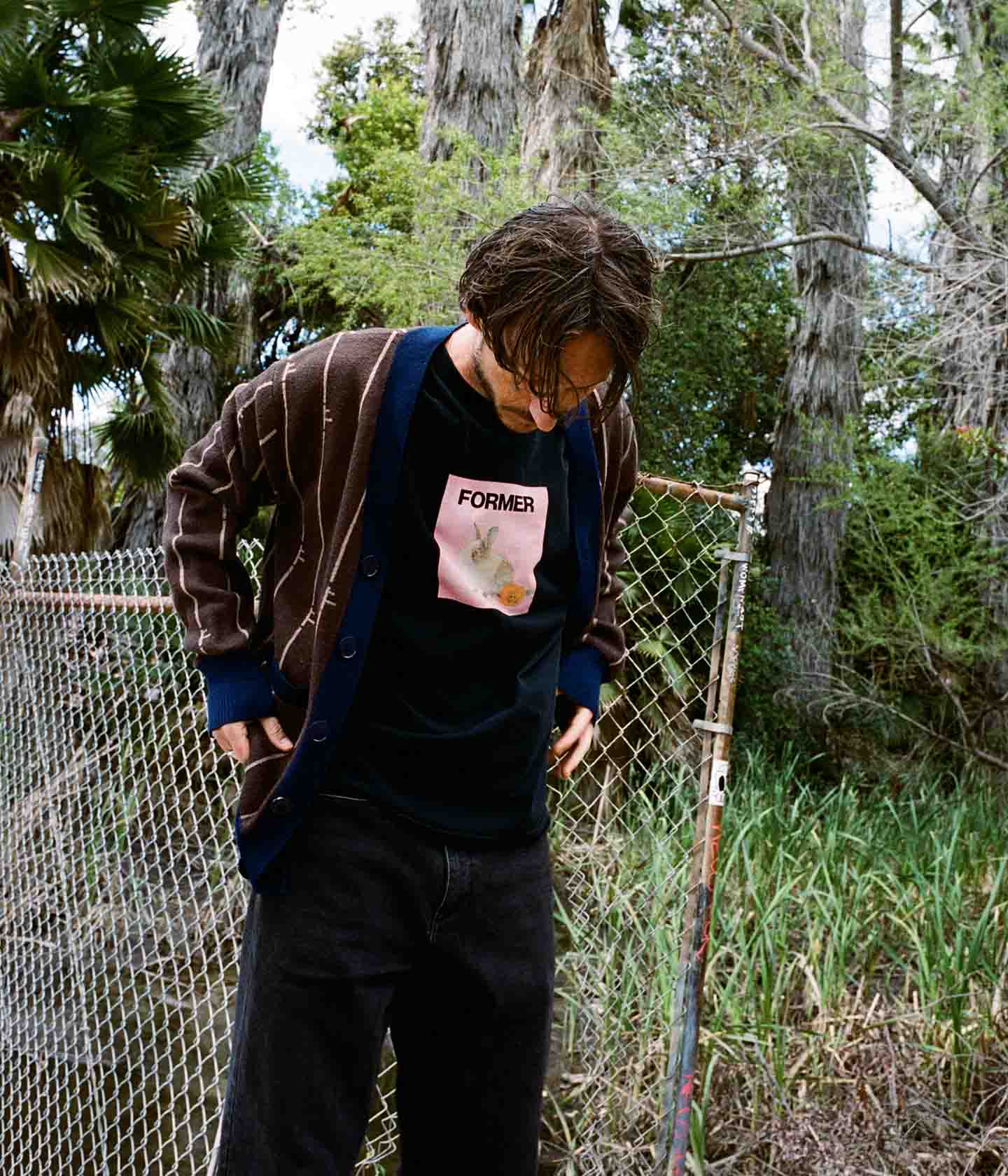 CA FUSE CARDIGAN // CHOCOLATE NAVY