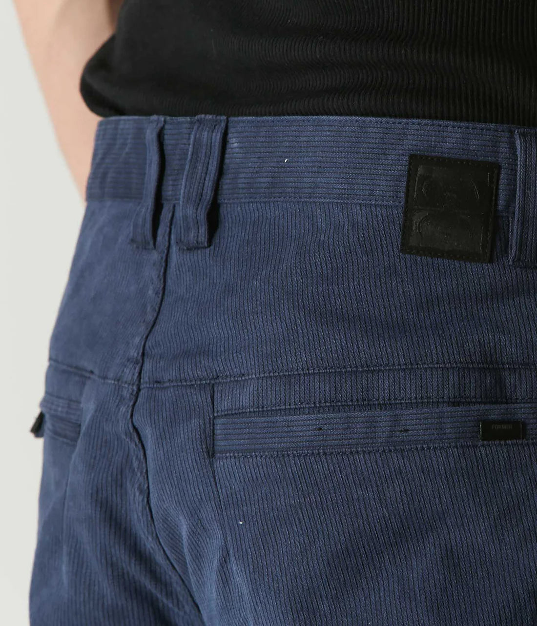 CRUX HERRINGBONE PANT // WASHED NAVY