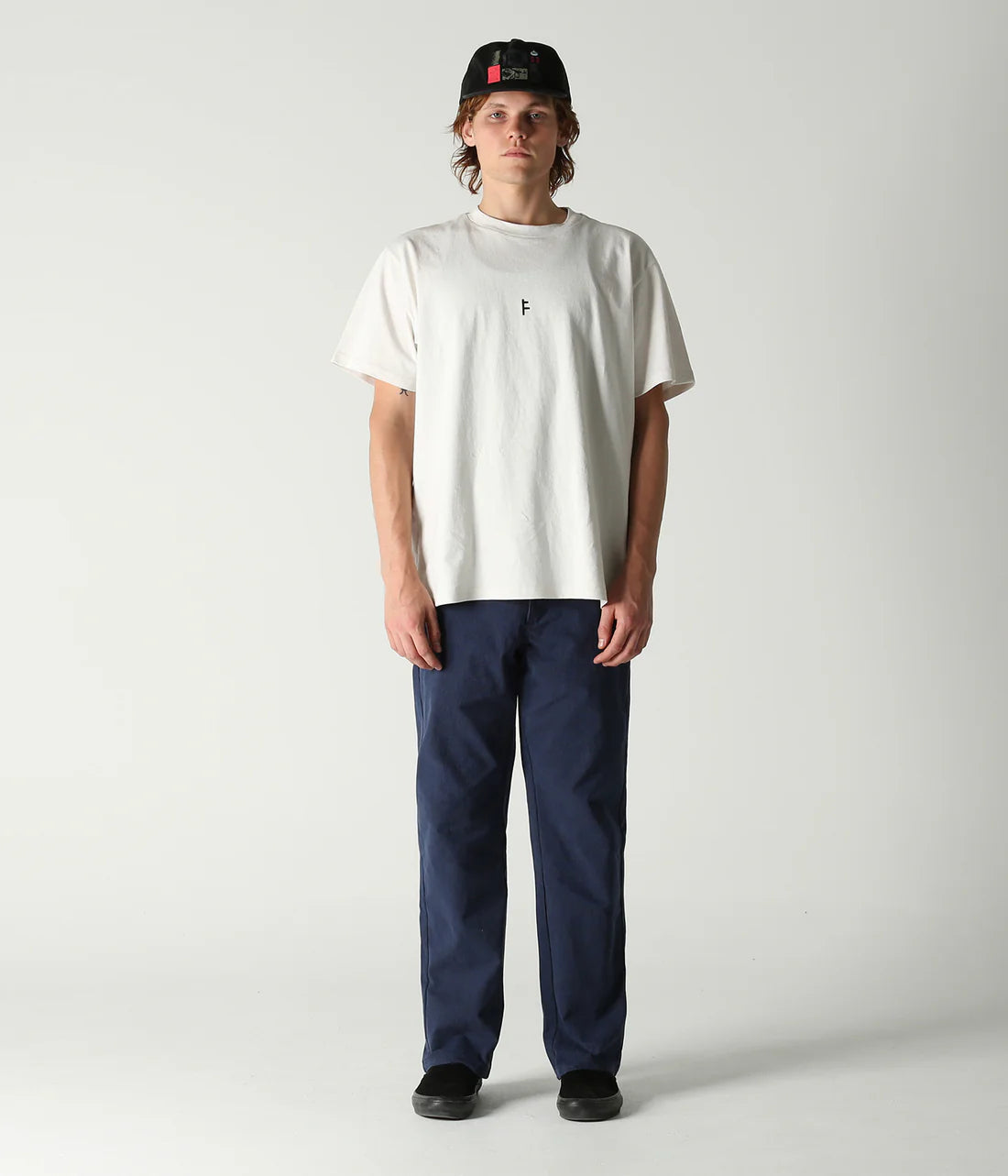 CRUX HERRINGBONE PANT // WASHED NAVY