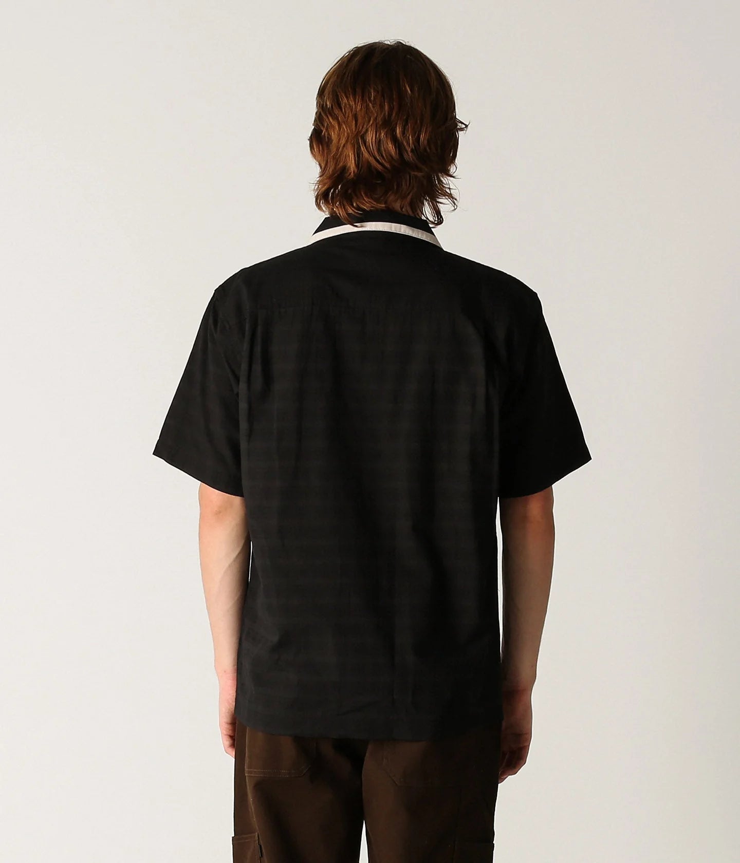 MARILYN WIRE SS SHIRT // BLACK BONE