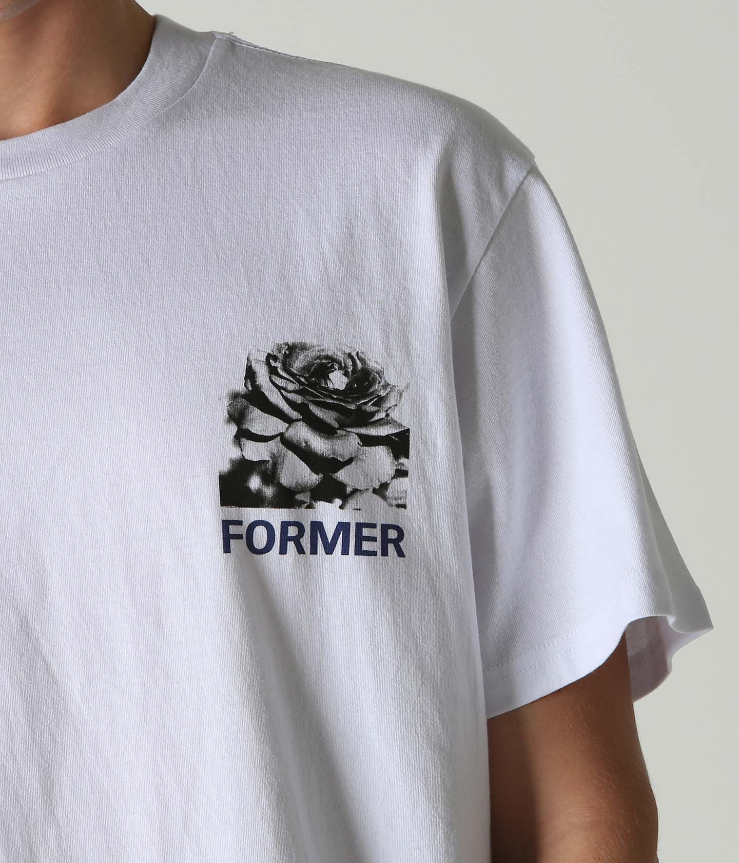 ROSE CRUX T-SHIRT // WHITE