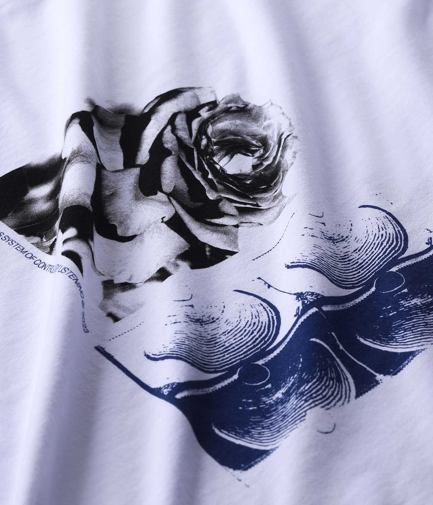 ROSE CRUX T-SHIRT // WHITE