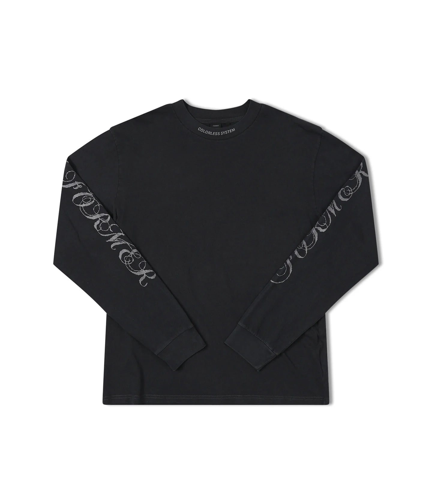 WIRE LS T-SHIRT // WASHED BLACK – FORMER MERCHANDISE | JAPAN WIRE LS T-SHIRT // WASHED BLACK – FORMER MERCHANDISE | JAPAN