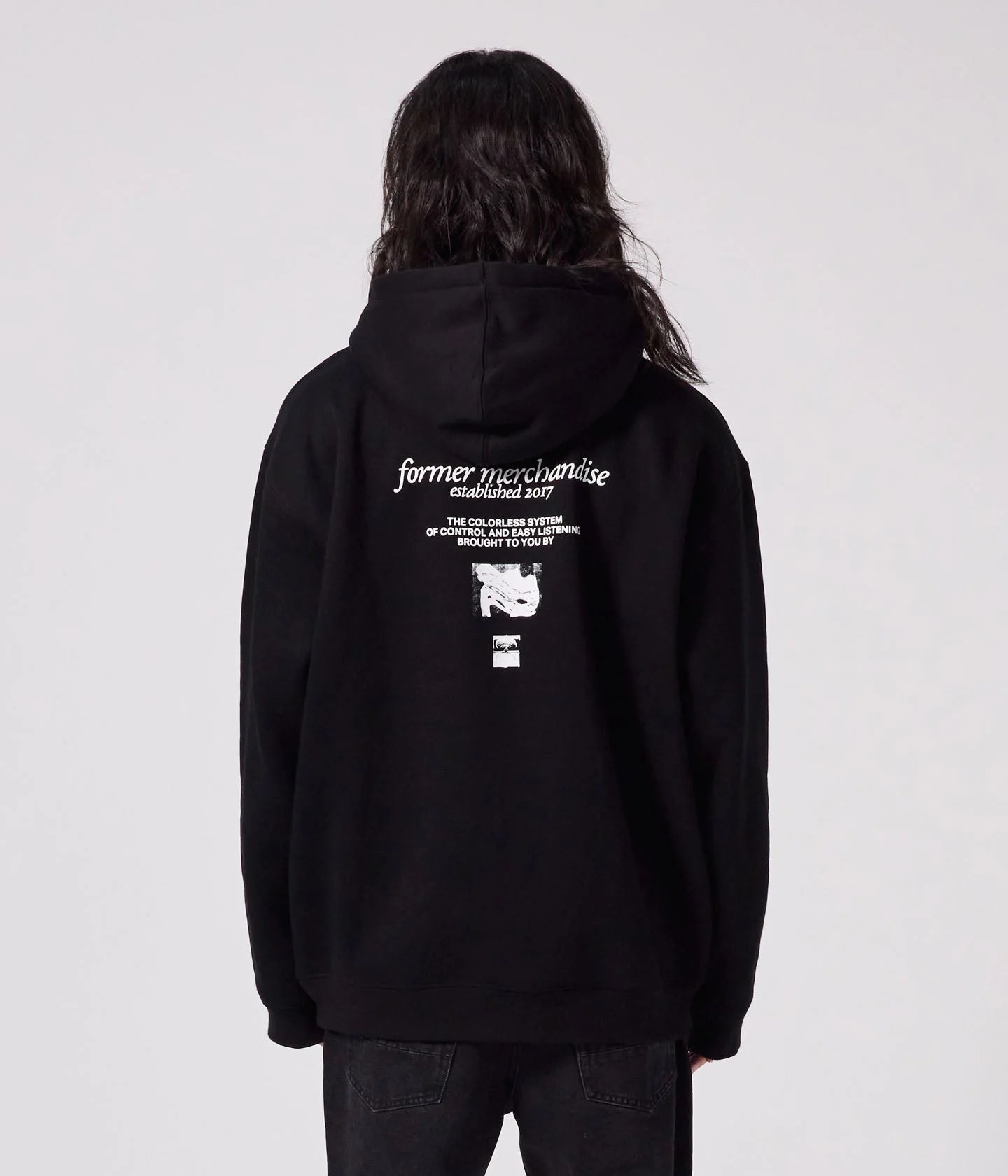 DISTORT HOOD // BLACK