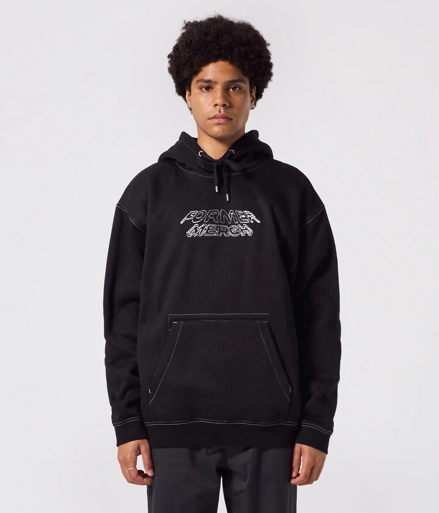 MARQUEE HOOD // BLACK