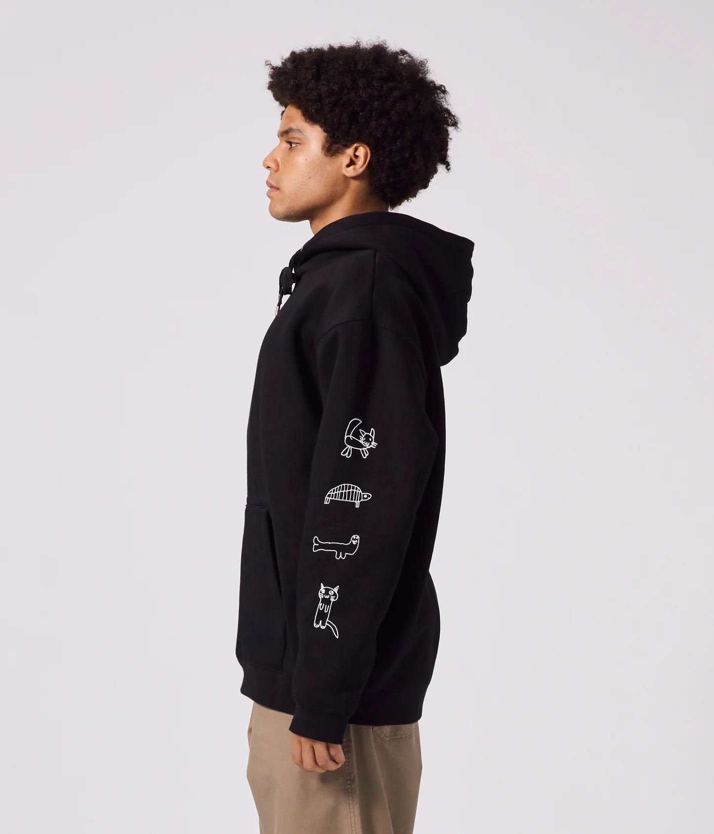 RAMPANT HOOD // BLACK