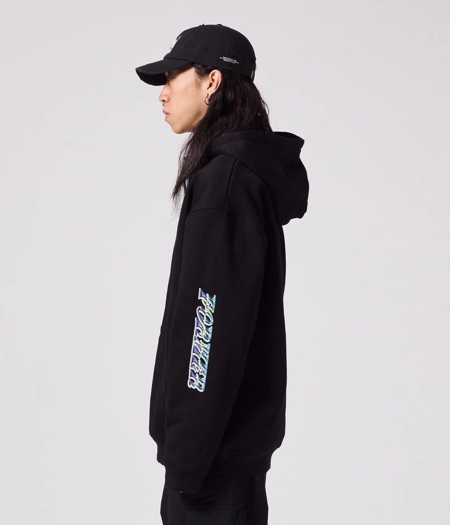 FOIL HOOD // BLACK