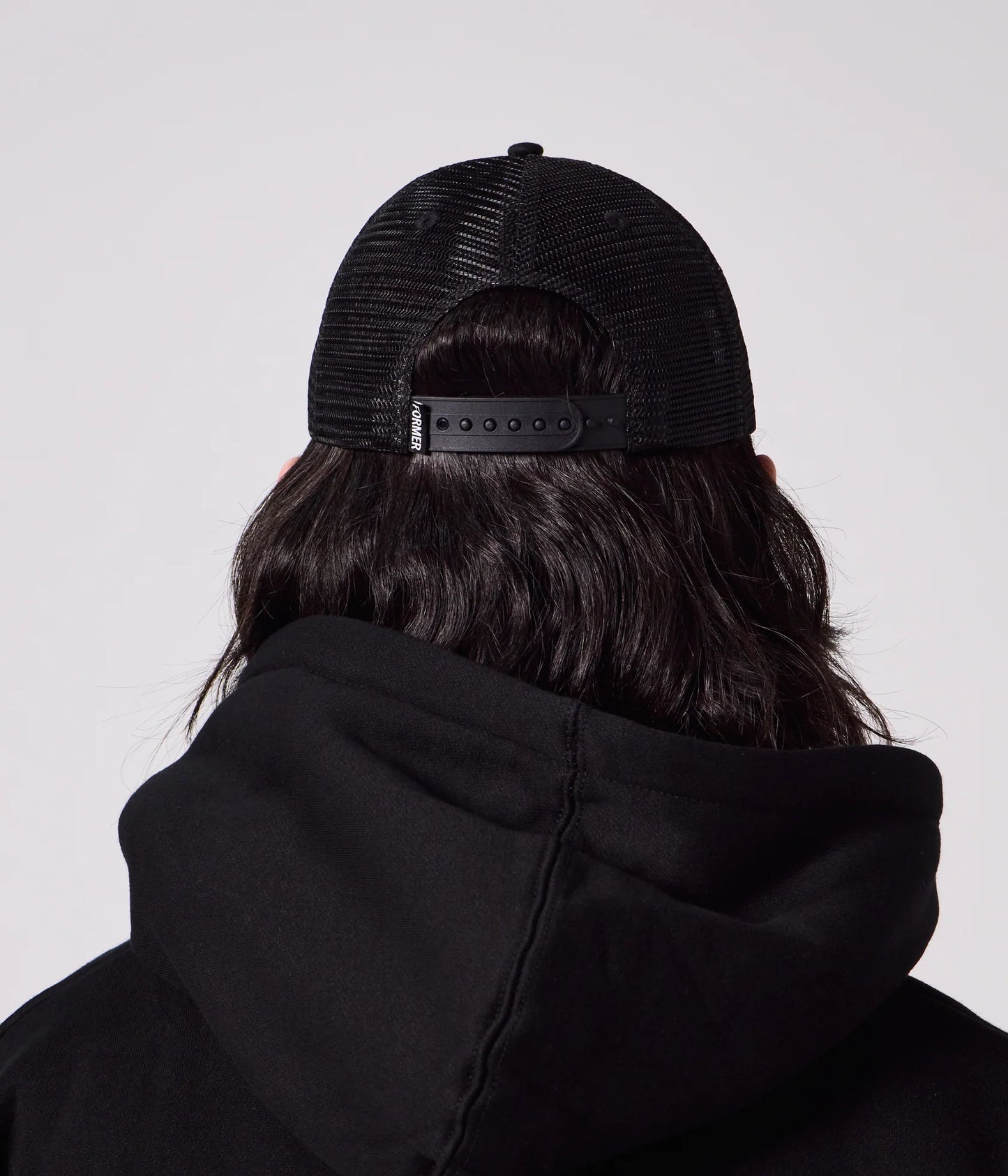 SPLINTER TRUCKER CAP // BLACK
