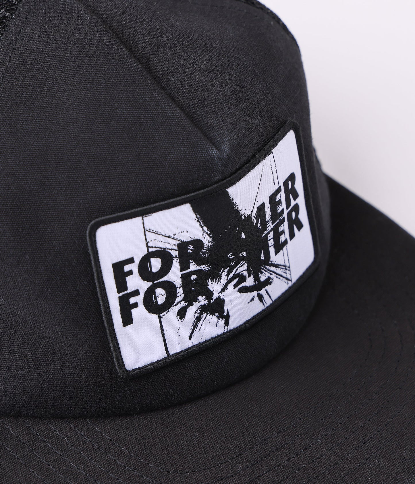 SPLINTER TRUCKER CAP // BLACK