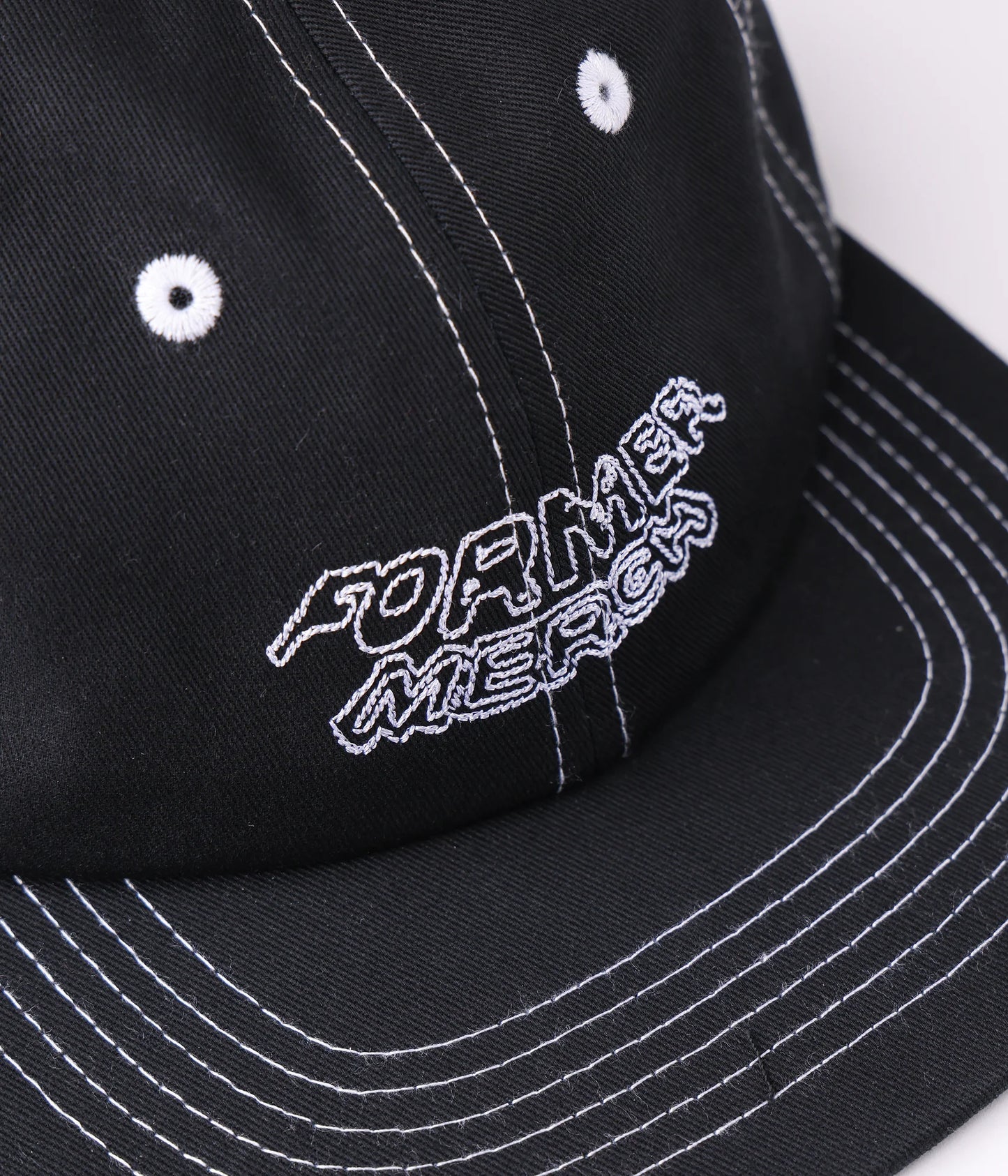 MARQUEE CONTRAST CAP // WASHED BLACK