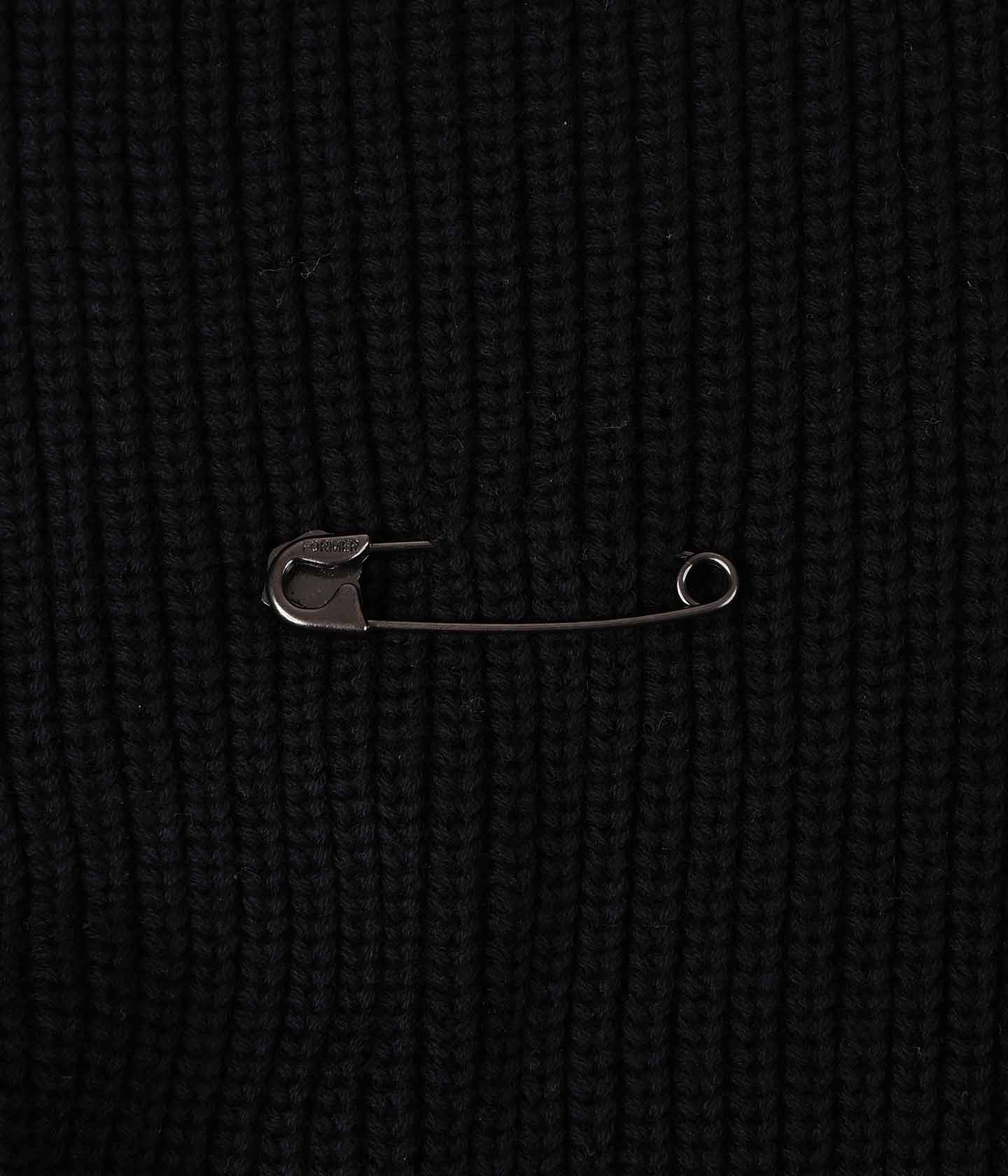 SYSTEM KNIT CREW // BLACK