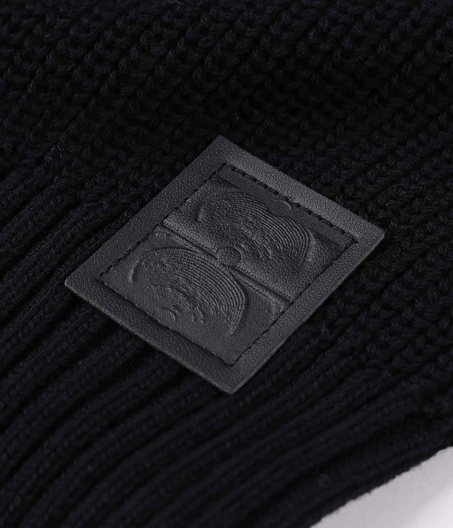 SYSTEM KNIT CREW // BLACK