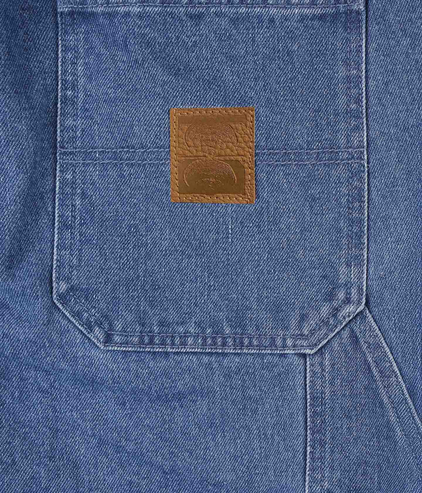 VT DISTEND DENIM CARPENTER PANT // WORN BLUE
