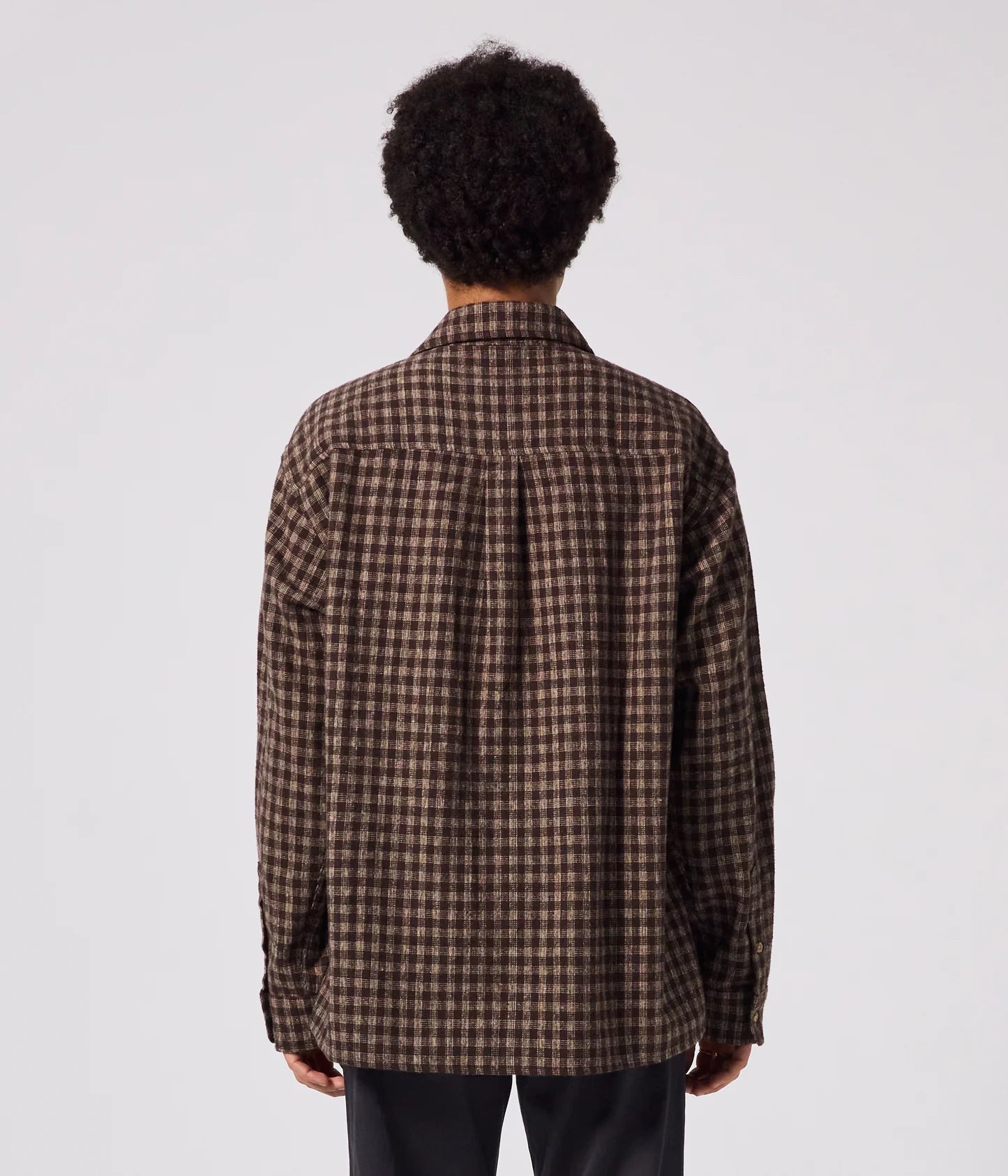 MARQUEE FLANNEL LS SHIRT // BROWN