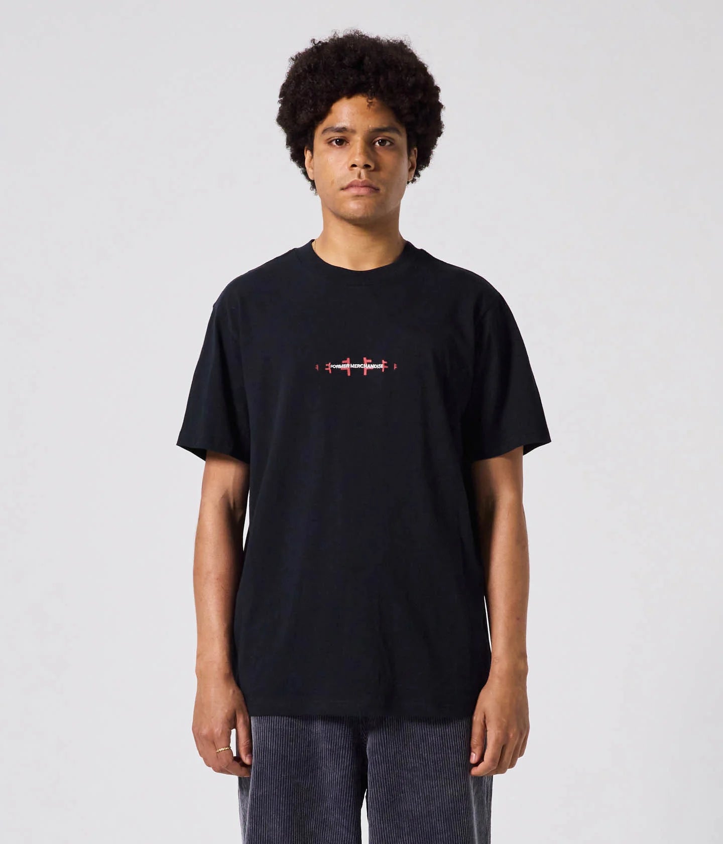RECURRENT F T-SHIRT // BLACK
