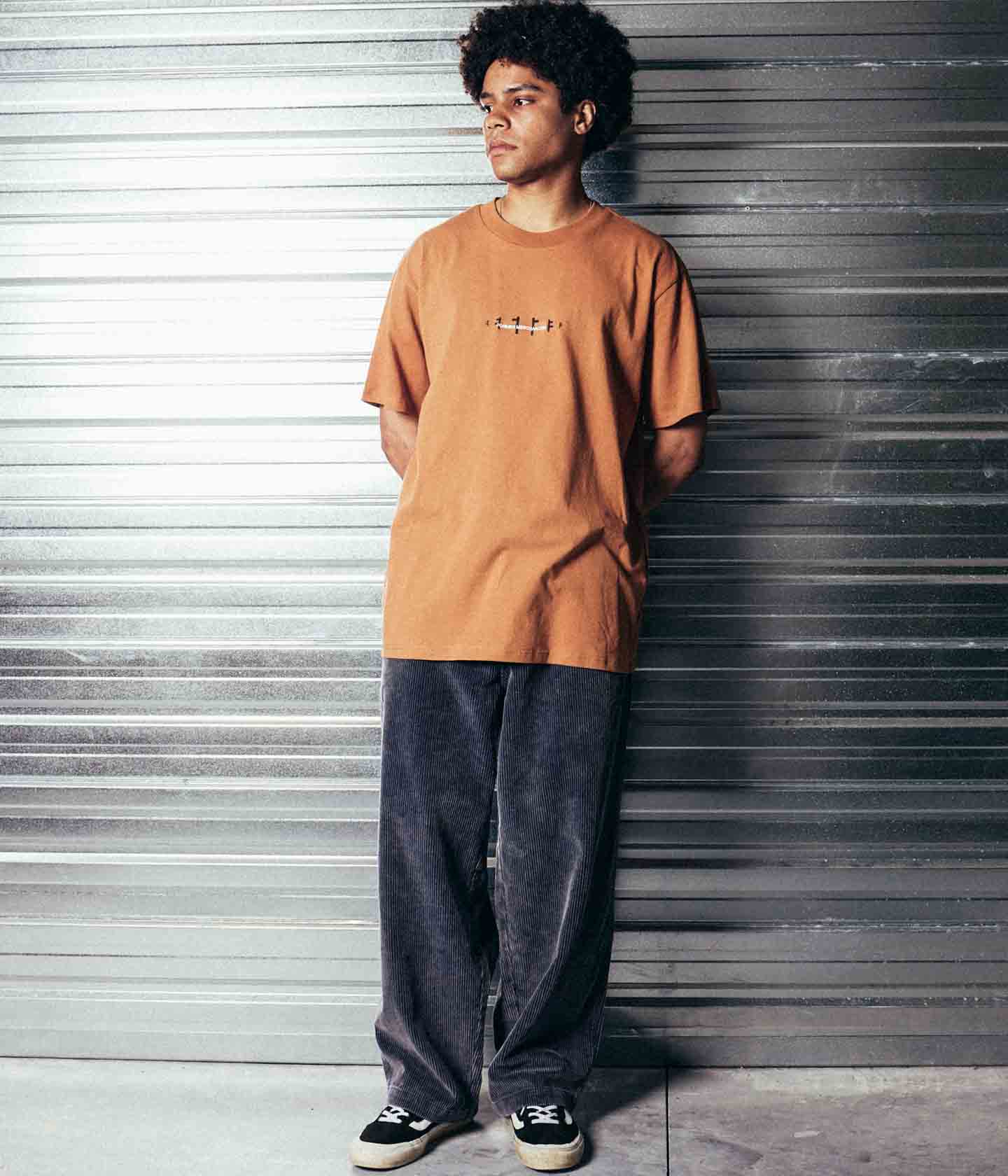 RECURRENT F T-SHIRT // COPPER