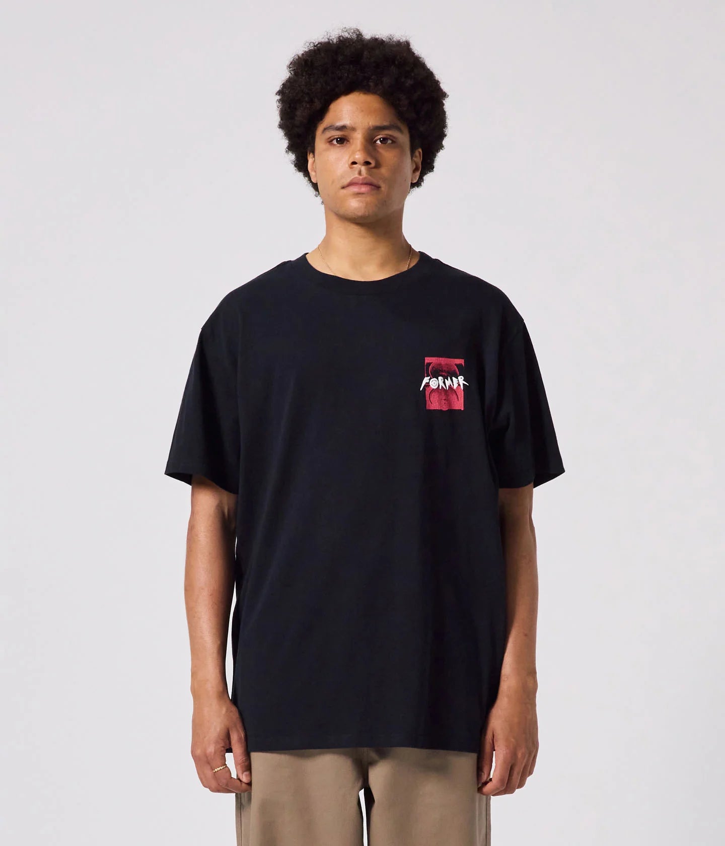 DRIOD CRUX T-SHIRT // BLACK