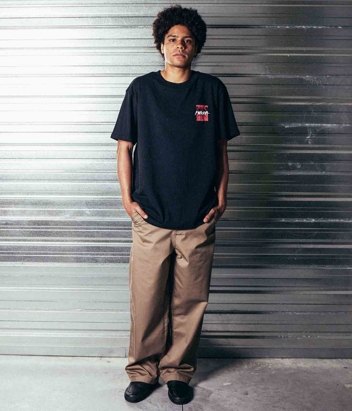 DRIOD CRUX T-SHIRT // BLACK
