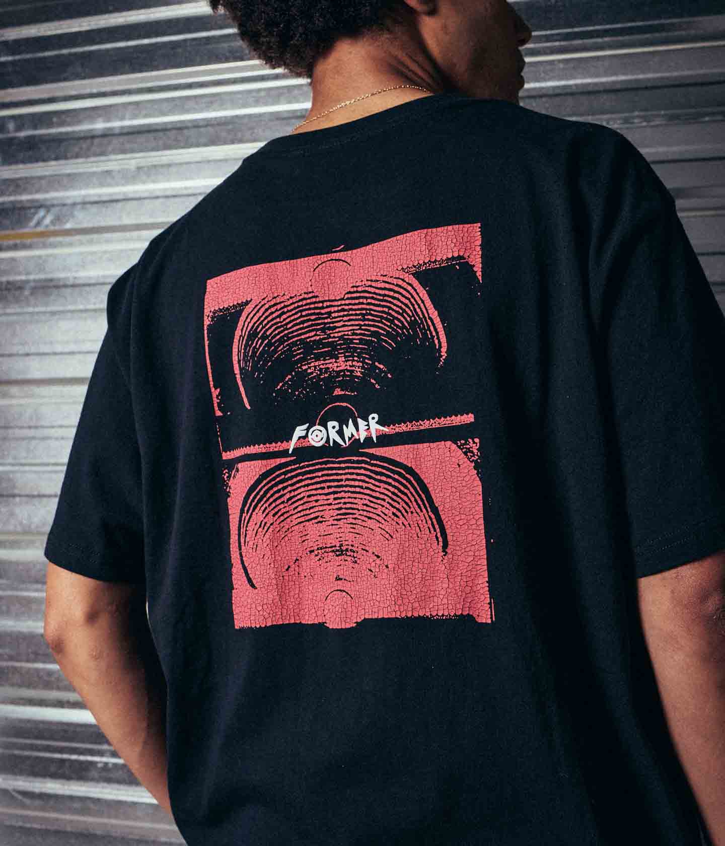 DRIOD CRUX T-SHIRT // BLACK