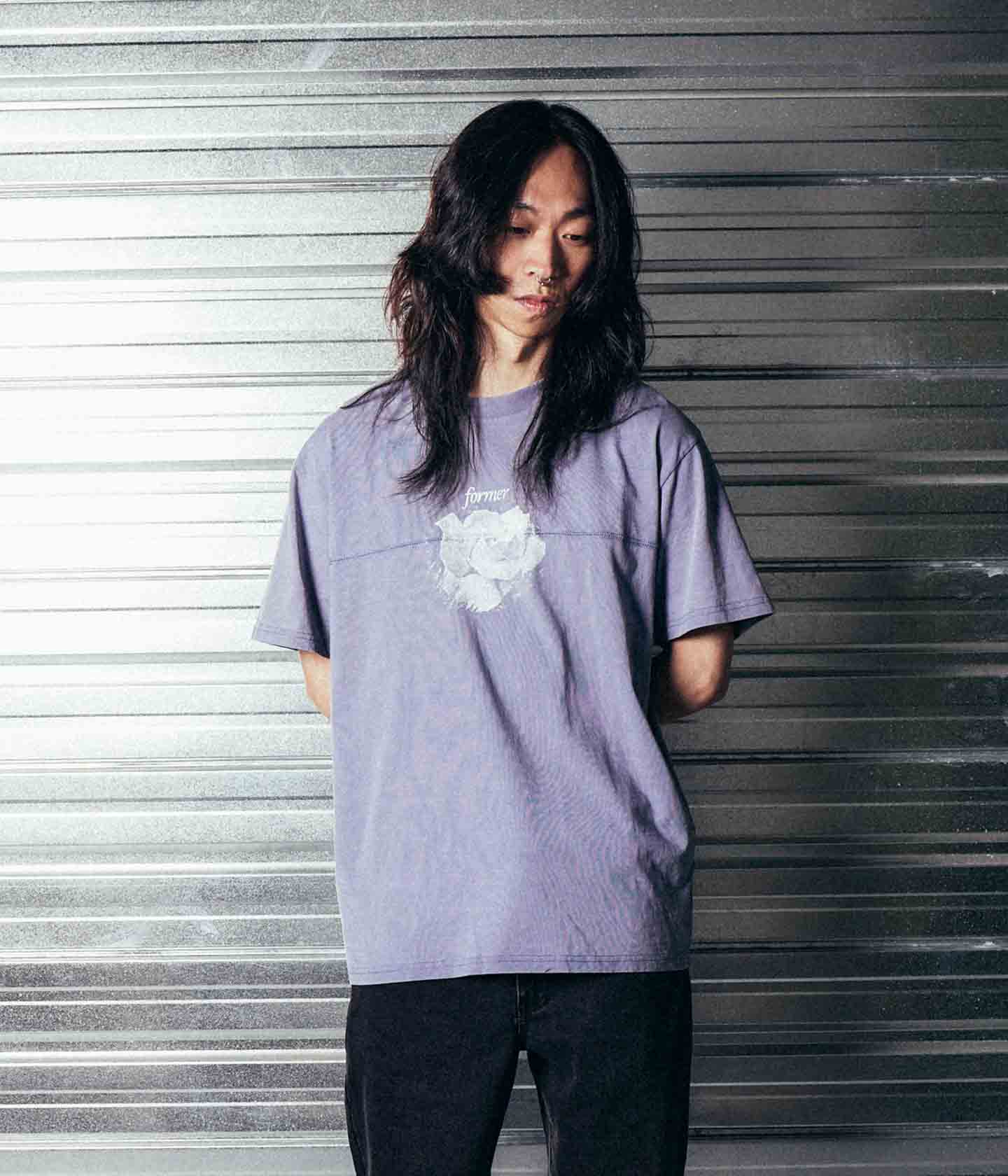 FOLIUM T-SHIRT // STEEL
