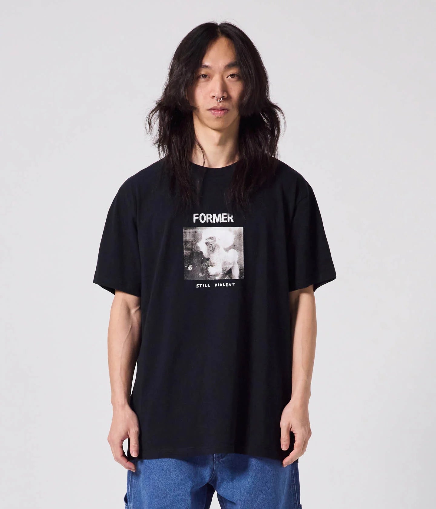 WAR POODLE T-SHIRT // BLACK
