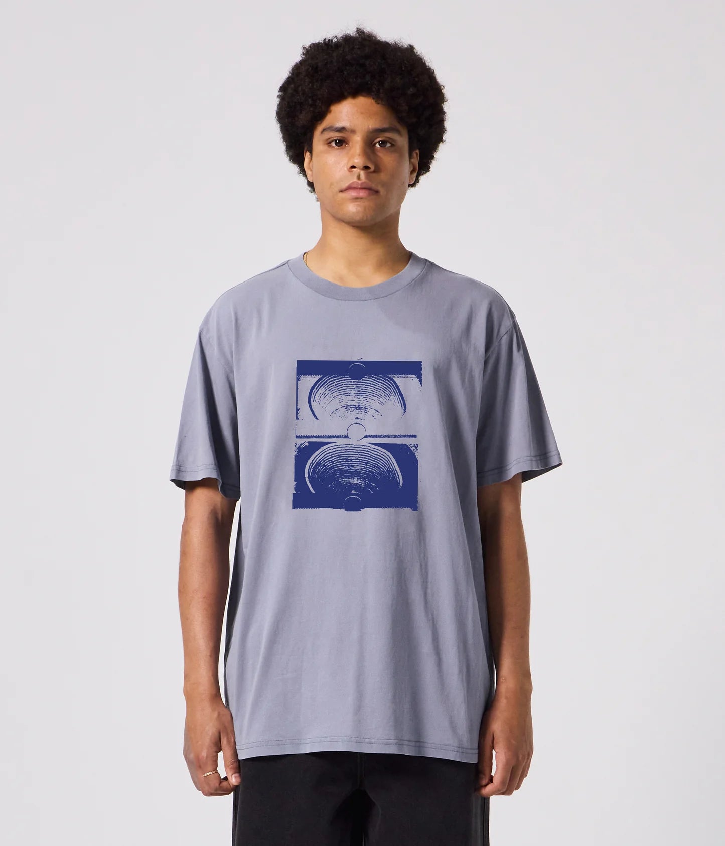 CRUX T-SHIRT // WASHED STEEL