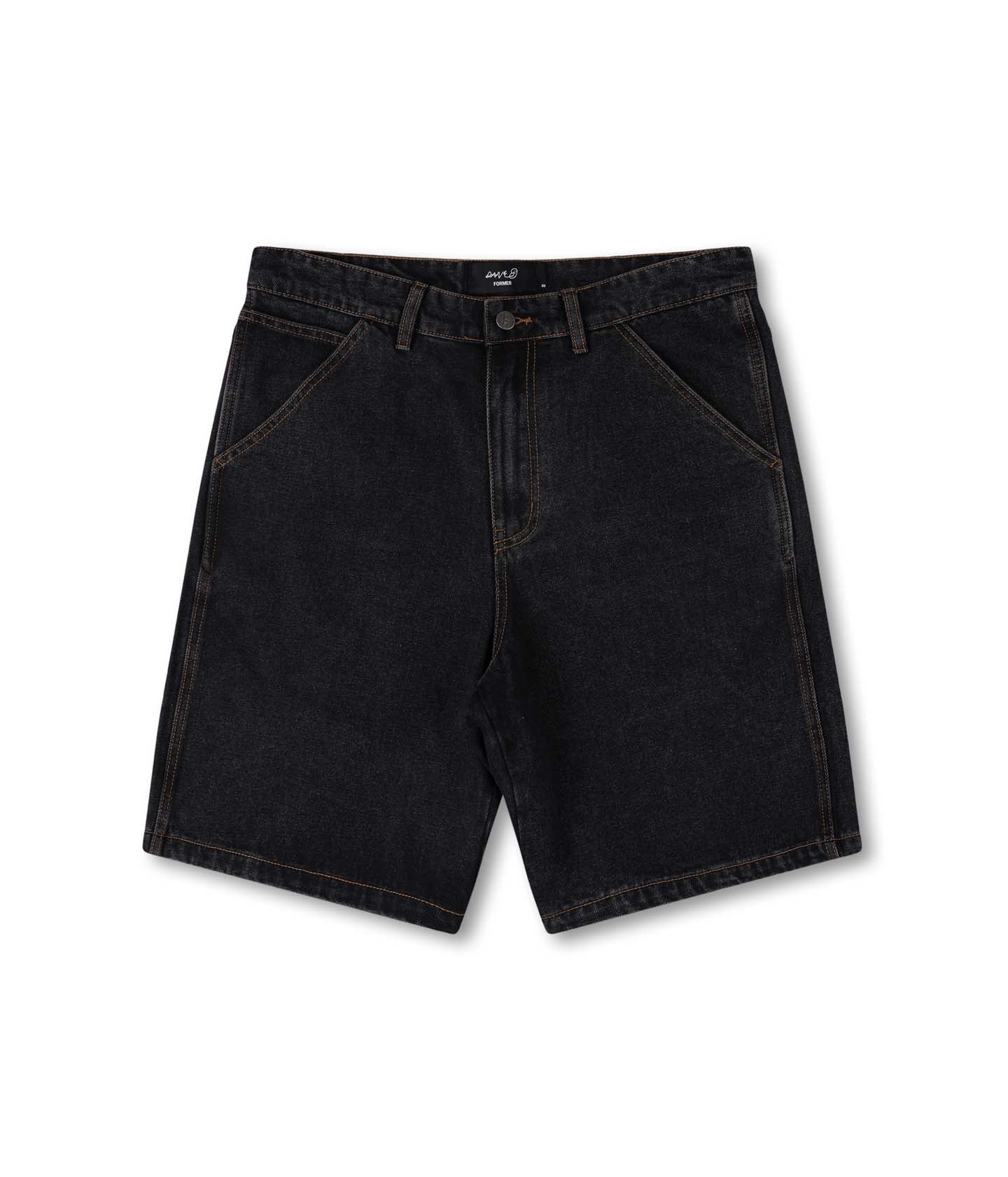 REYNOLDS 21” DENIM WALKSHORT // WASHED BLACK