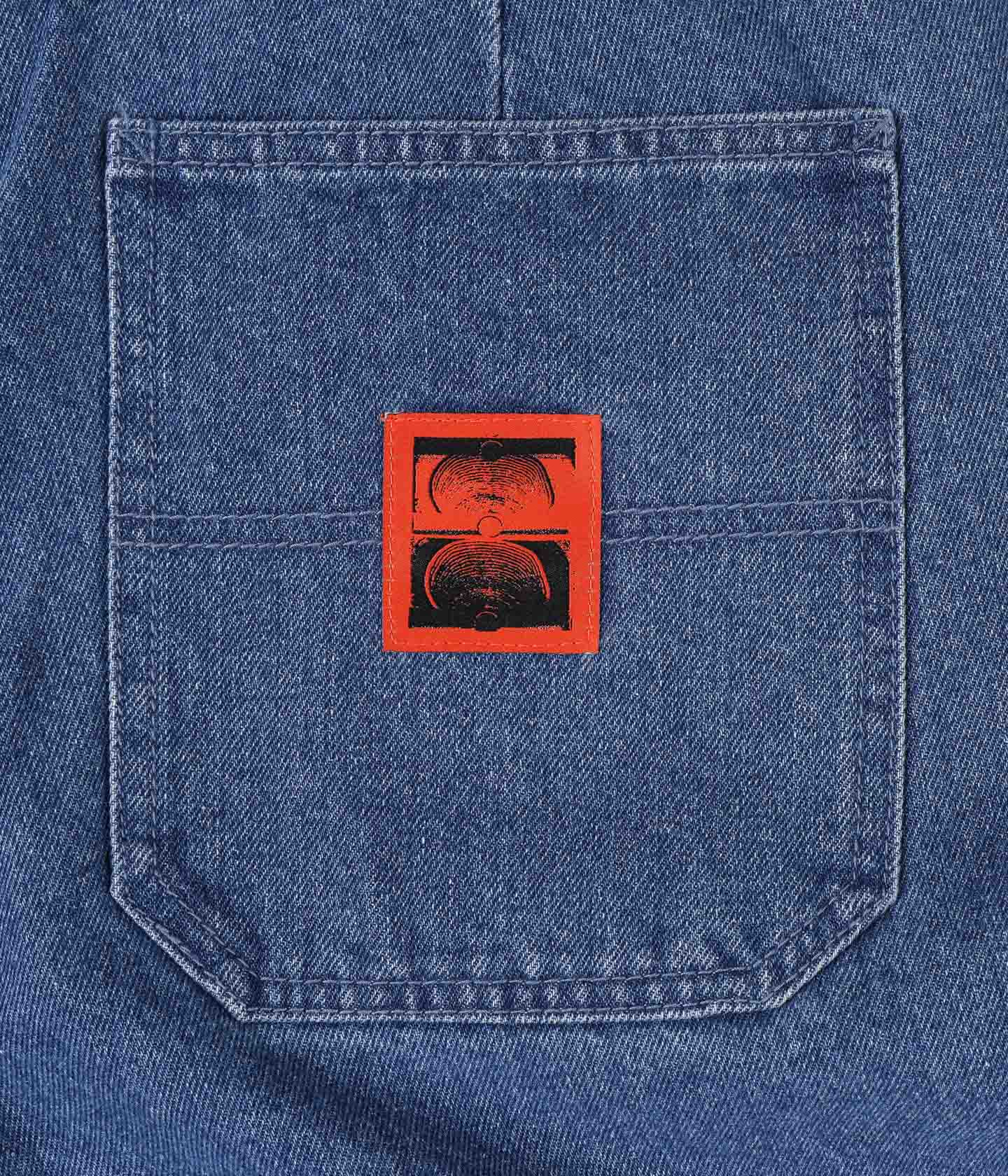 REYNOLDS 21” DENIM WALKSHORT // WORN BLUE