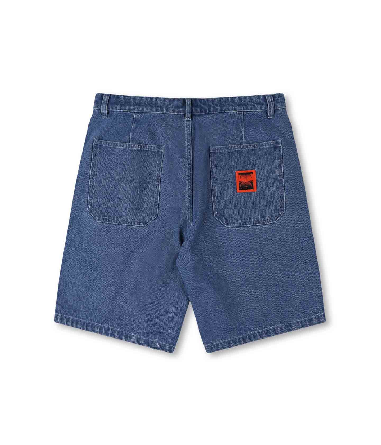 REYNOLDS 21” DENIM WALKSHORT // WORN BLUE