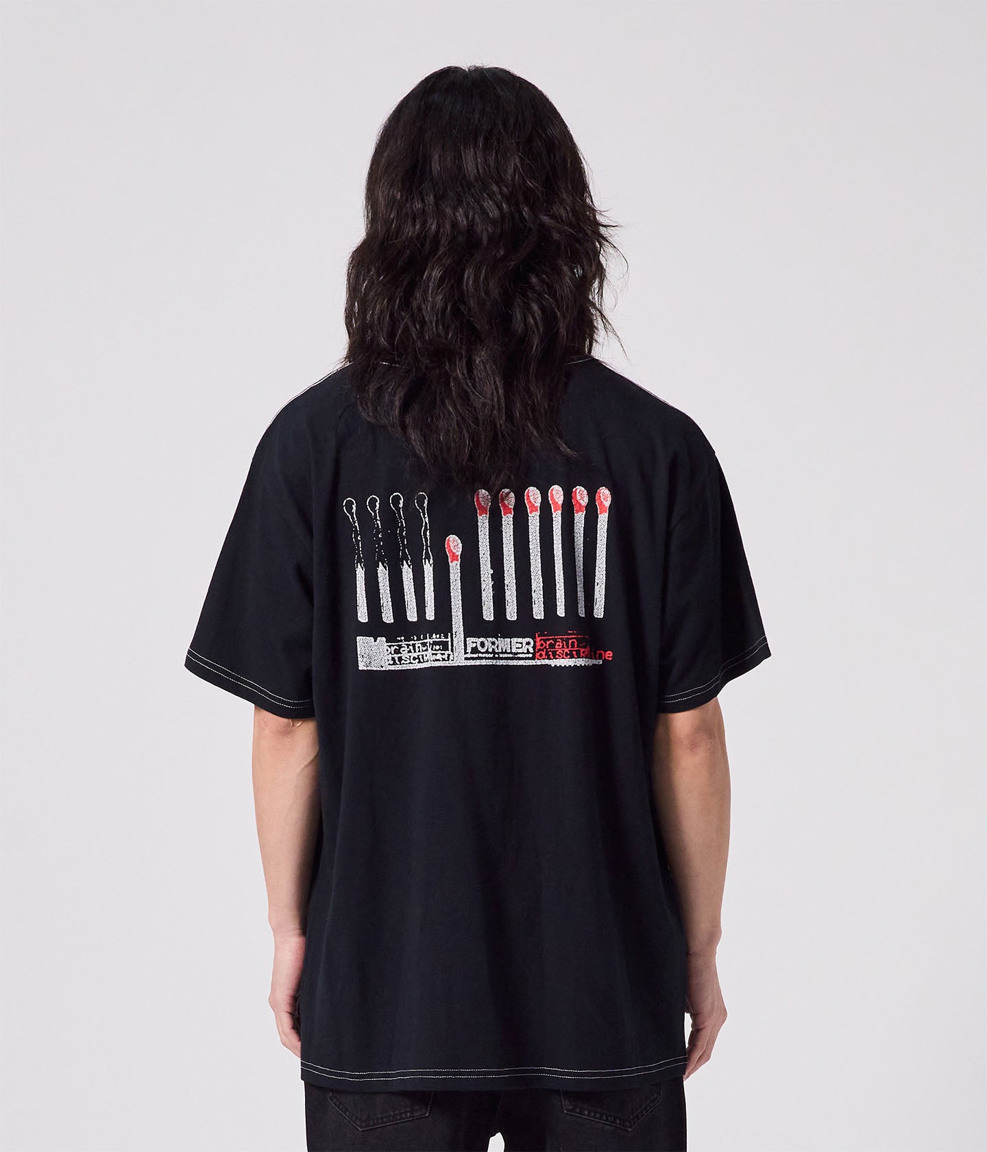 DISCIPLINE OVERSIZED T-SHIRT // BLACK