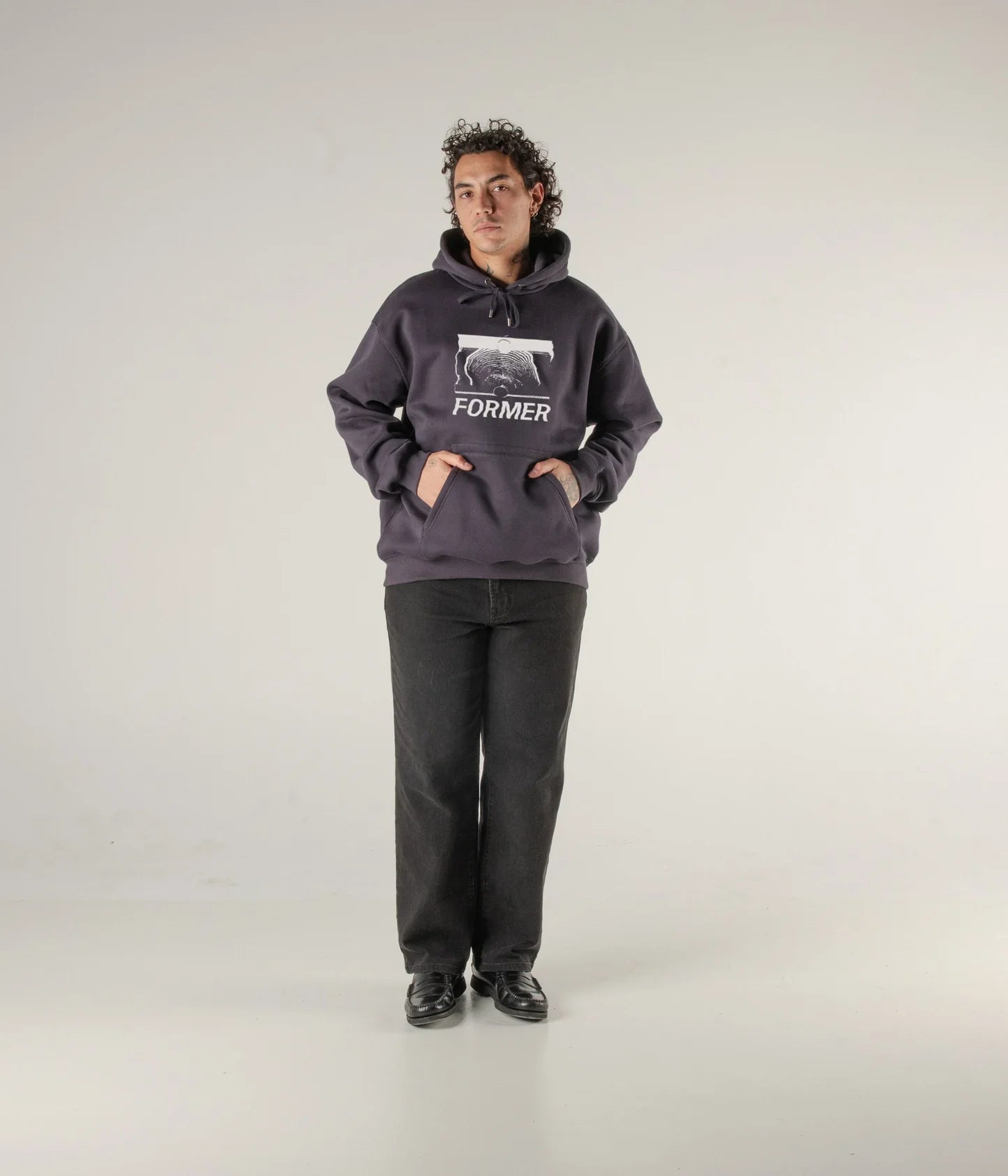 FRACTIONAL HOOD // NAVY