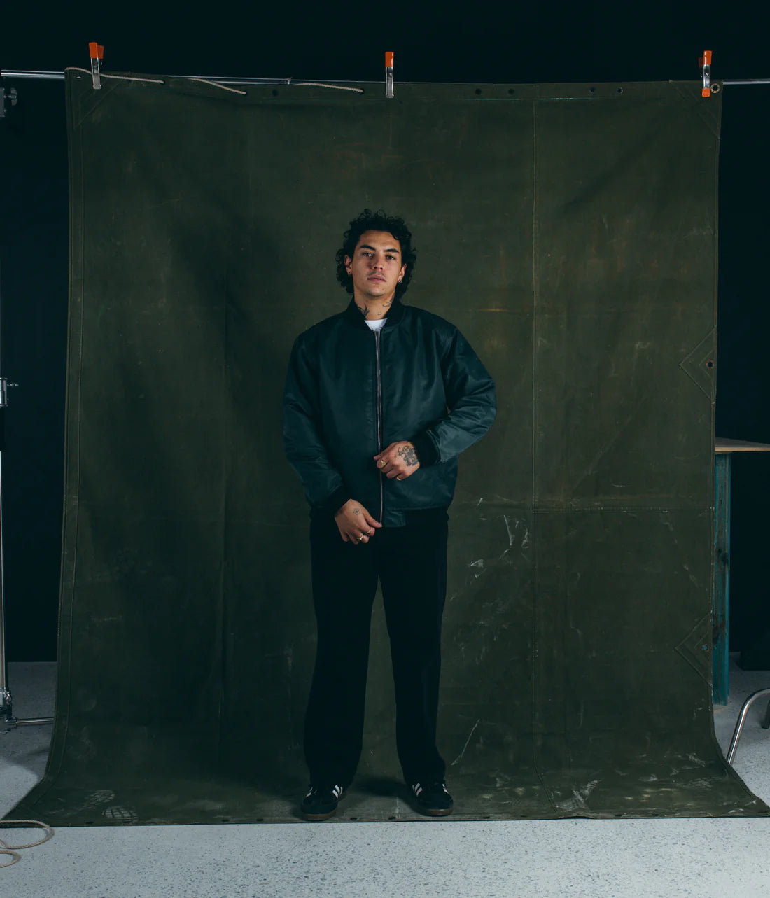 VARSITY AG JACKET // FOREST