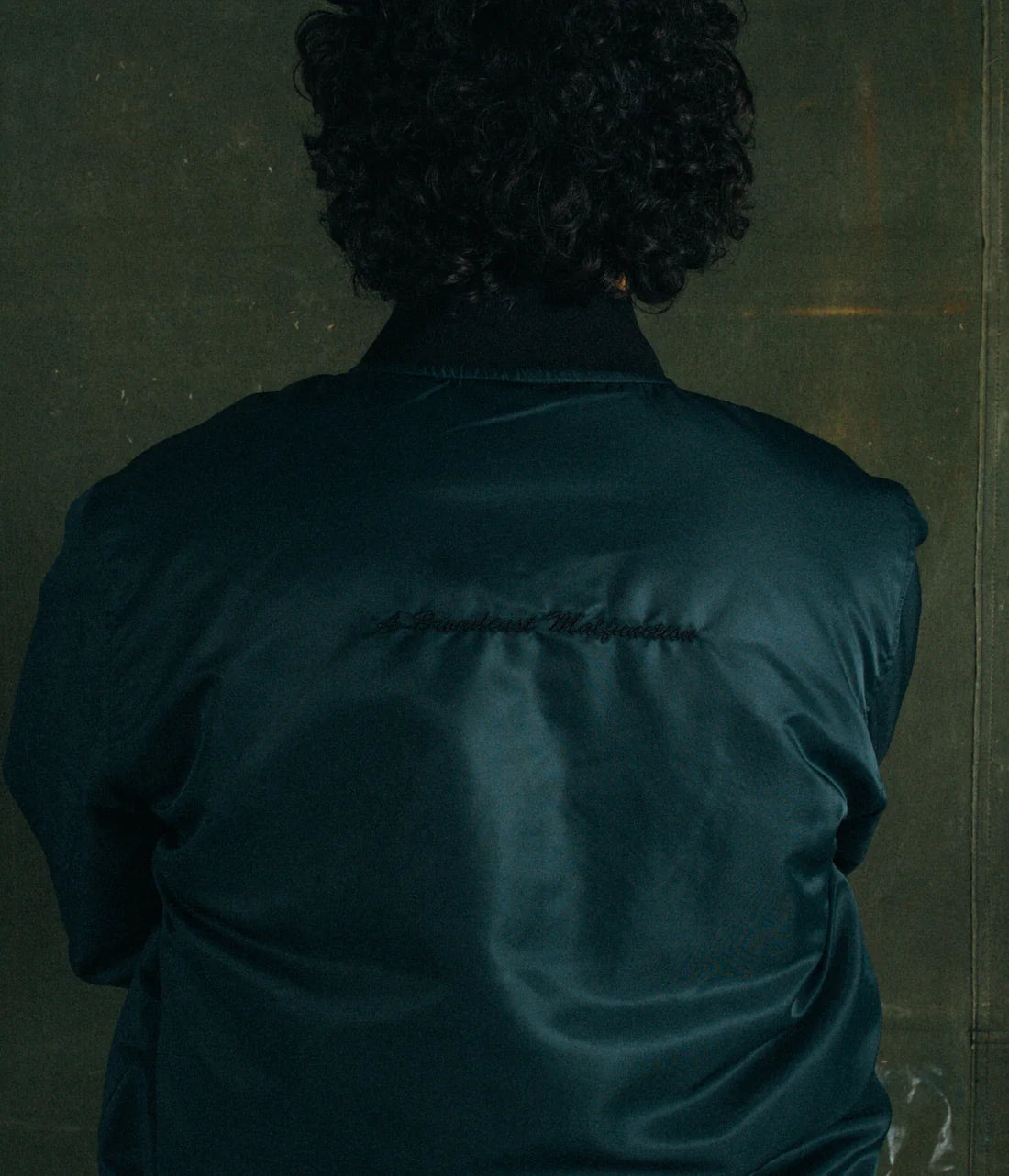 VARSITY AG JACKET // FOREST