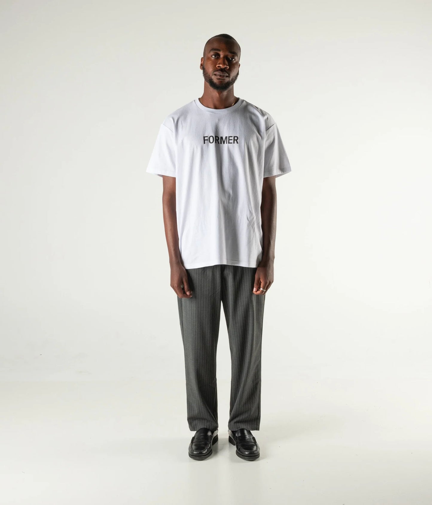 PRAYER PANT // GREY PIN