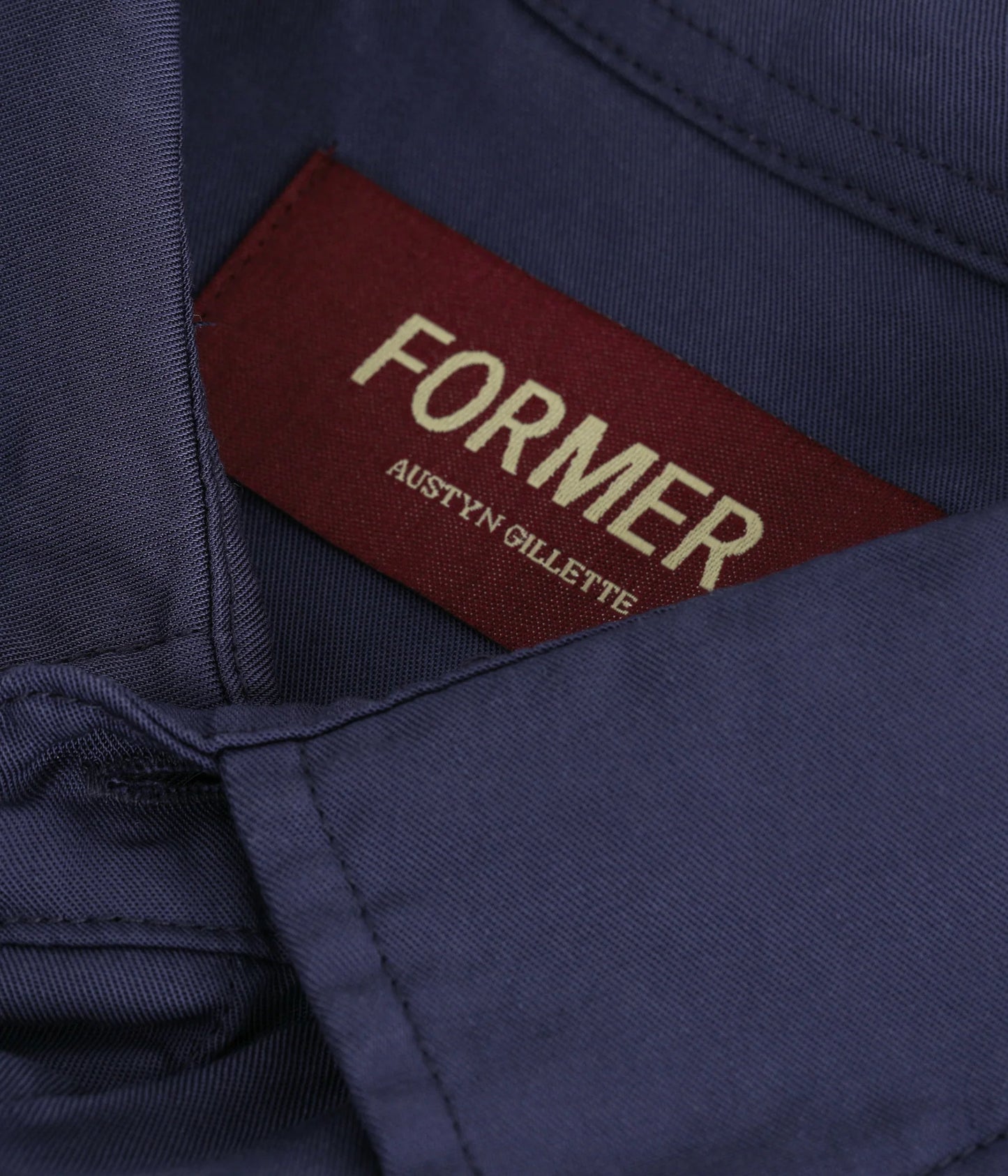 VIVIAN BROADCAST LS SHIRT // NAVY