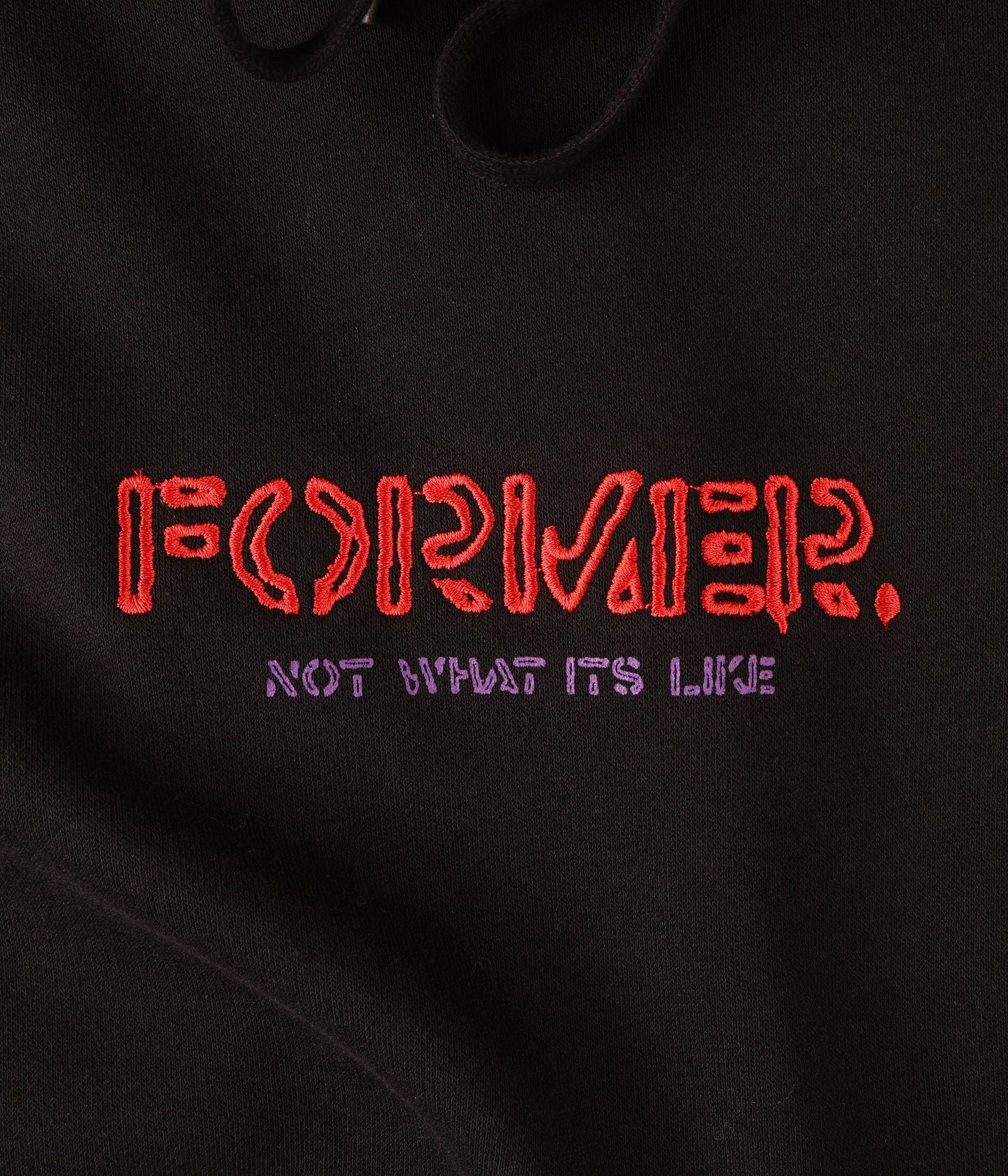 GLOBAL MIND HOOD // BLACK