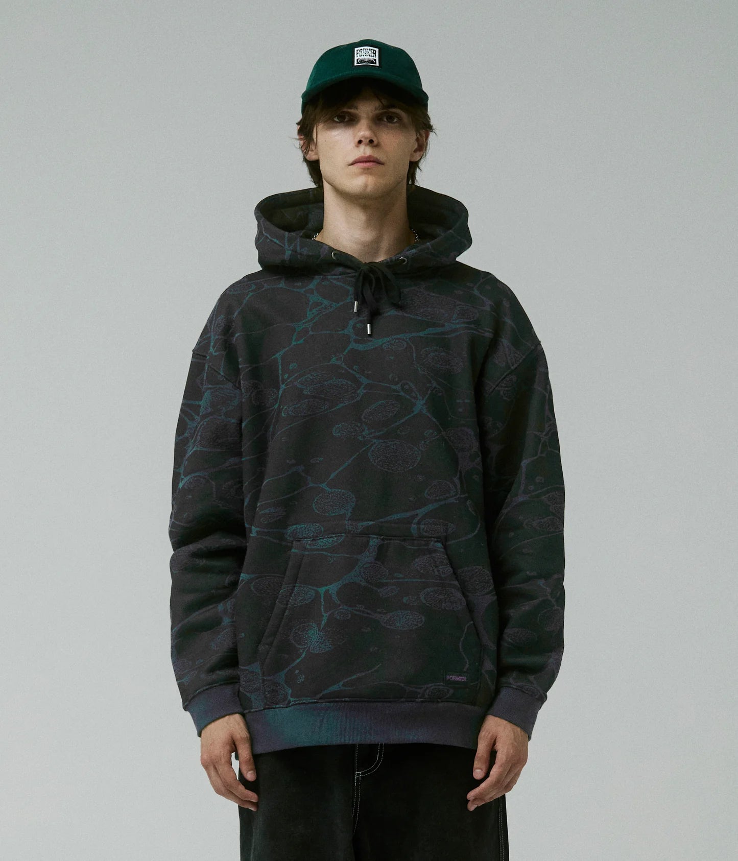 GLOBAL MIND YARDAGE HOOD // BLACK