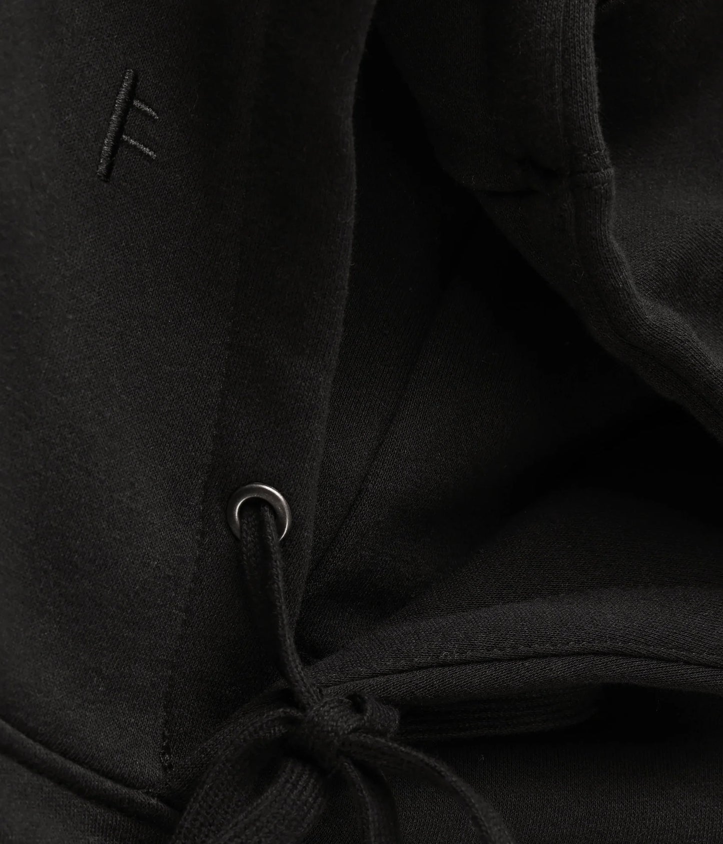 CHAINED HOOD // BLACK