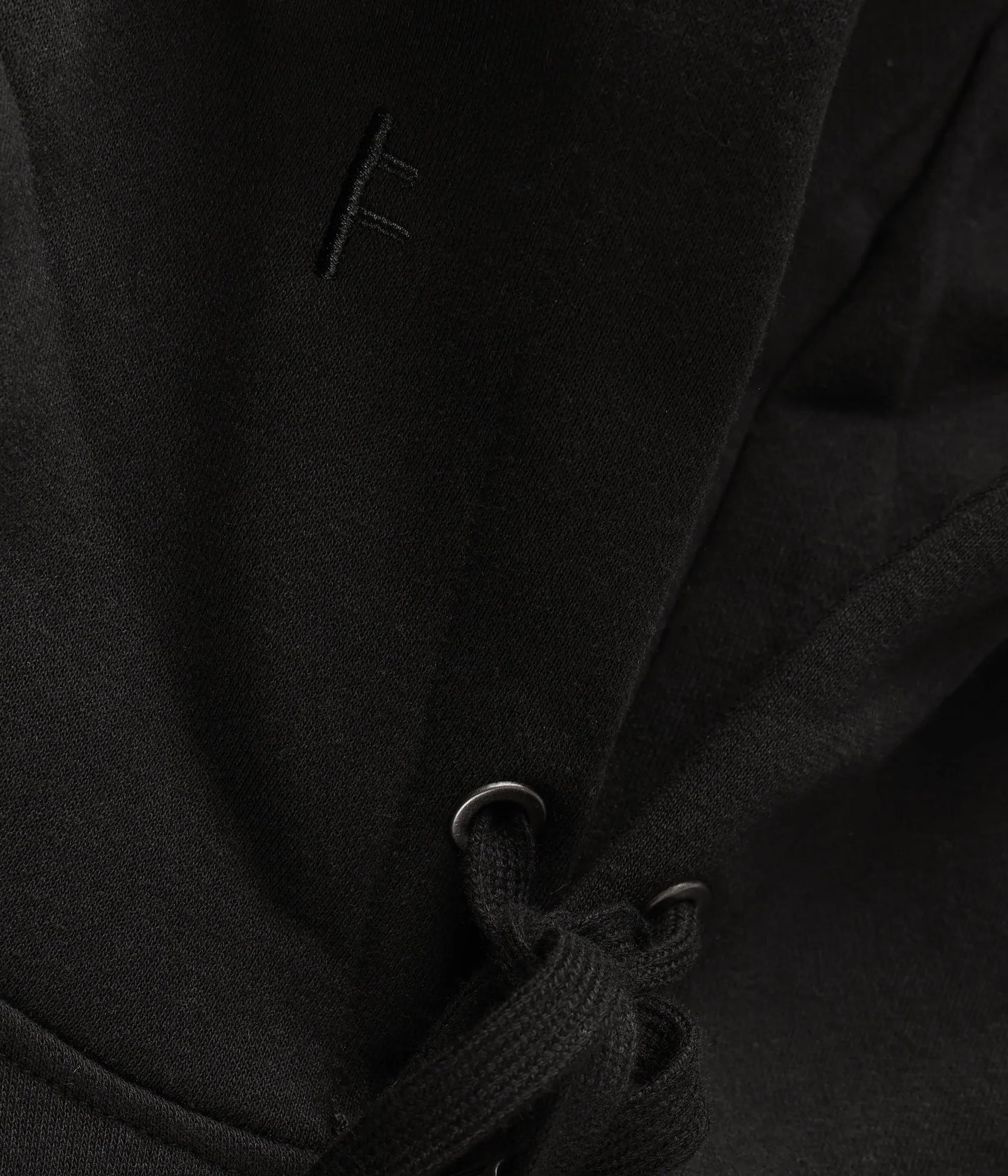 FLATLINE HOOD // BLACK