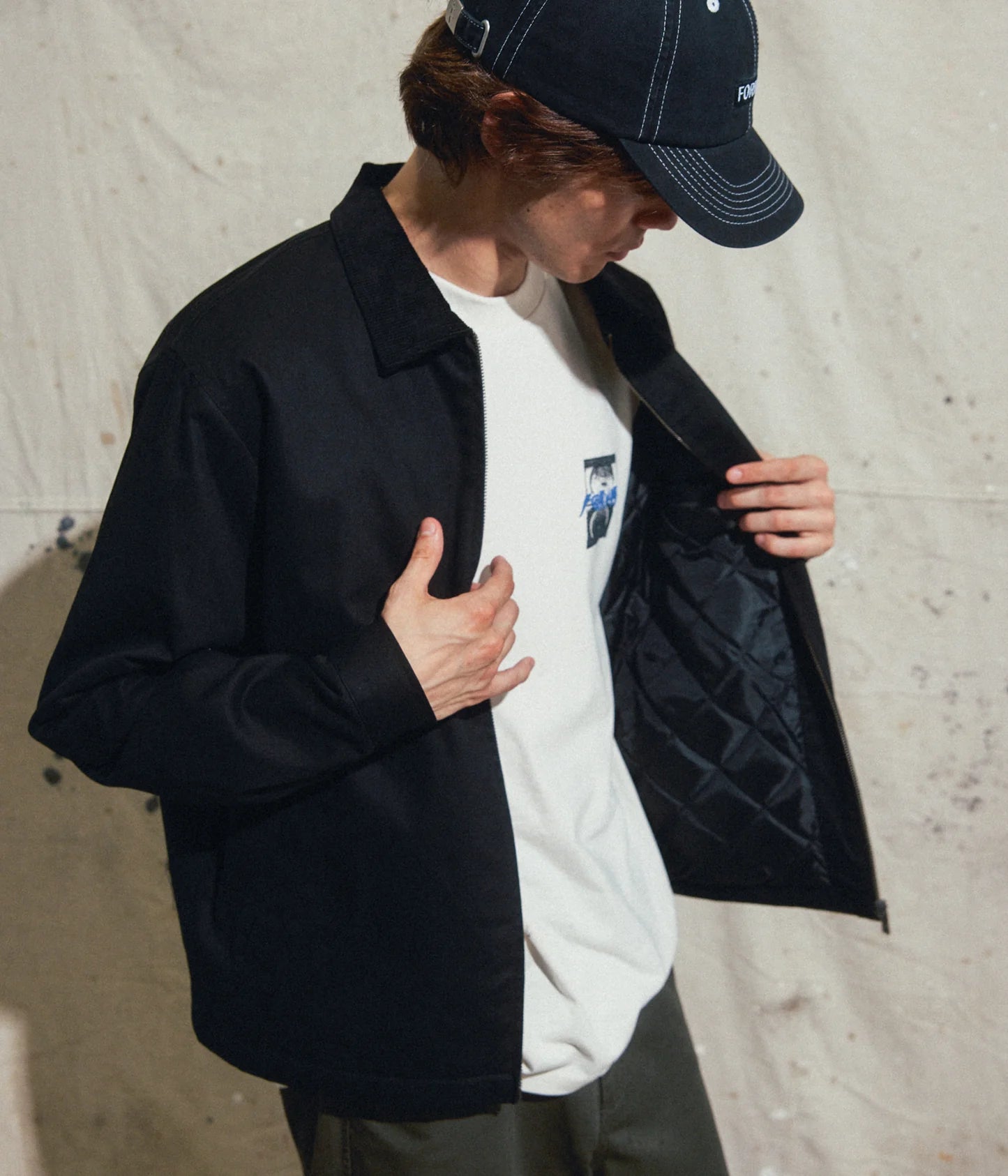 REYNOLDS FLATLINE WORK JACKET // BLACK