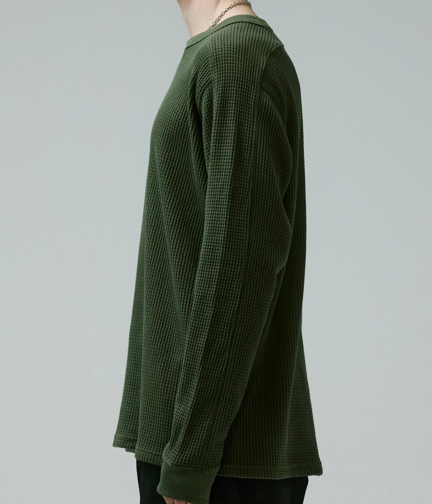 FRANCHISE WAFFLE LS T-SHIRT // SURPLUS