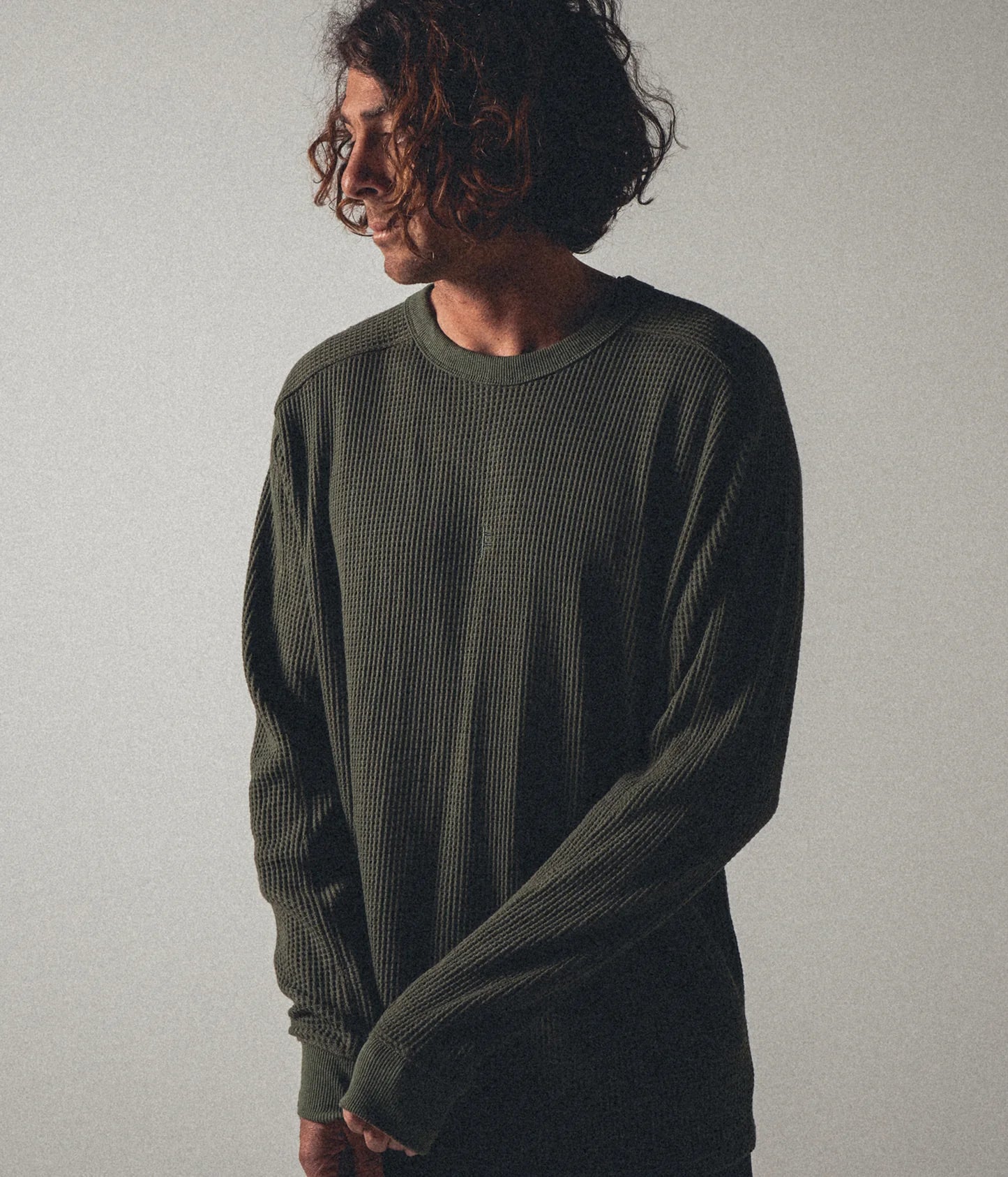 FRANCHISE WAFFLE LS T-SHIRT // SURPLUS