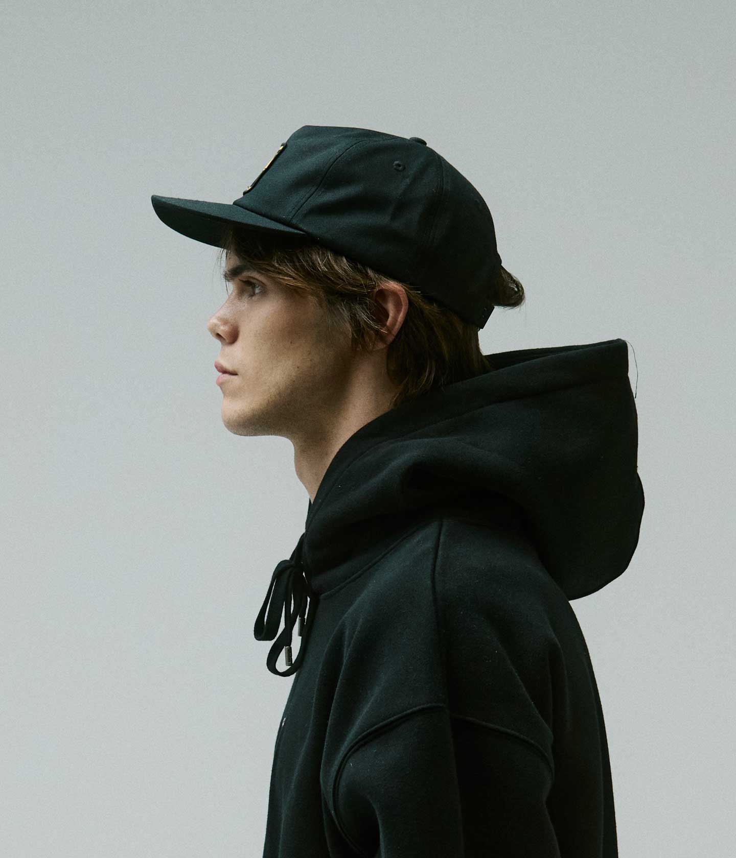 CRUX PATCH CAP // BLACK/YELLOW