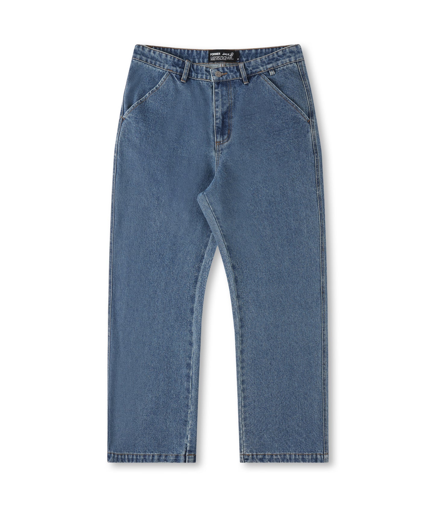 REYNOLDS FLATLINE DENIM PANT // DARK BLUE