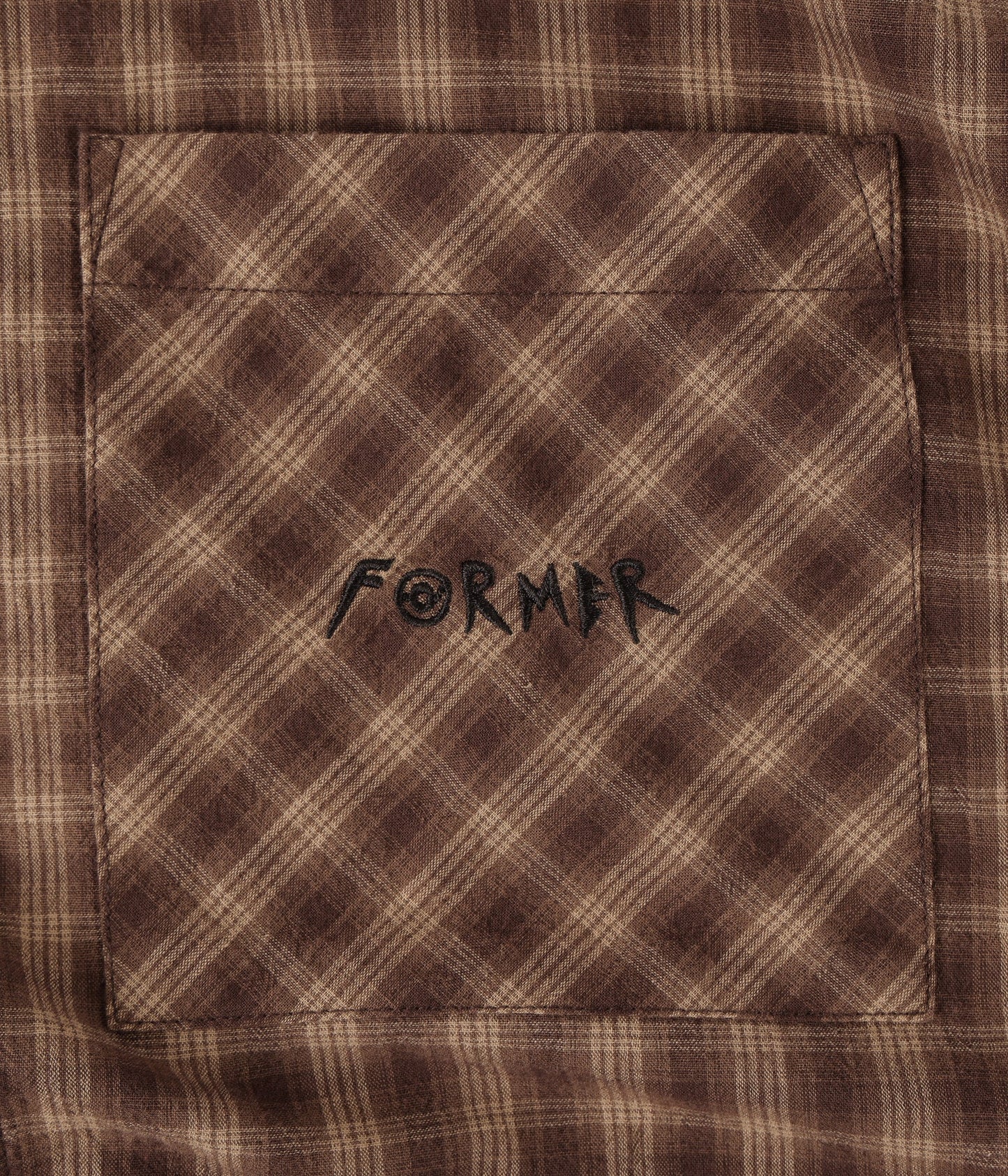 MANNERS CHECK SS SHIRT // BARK