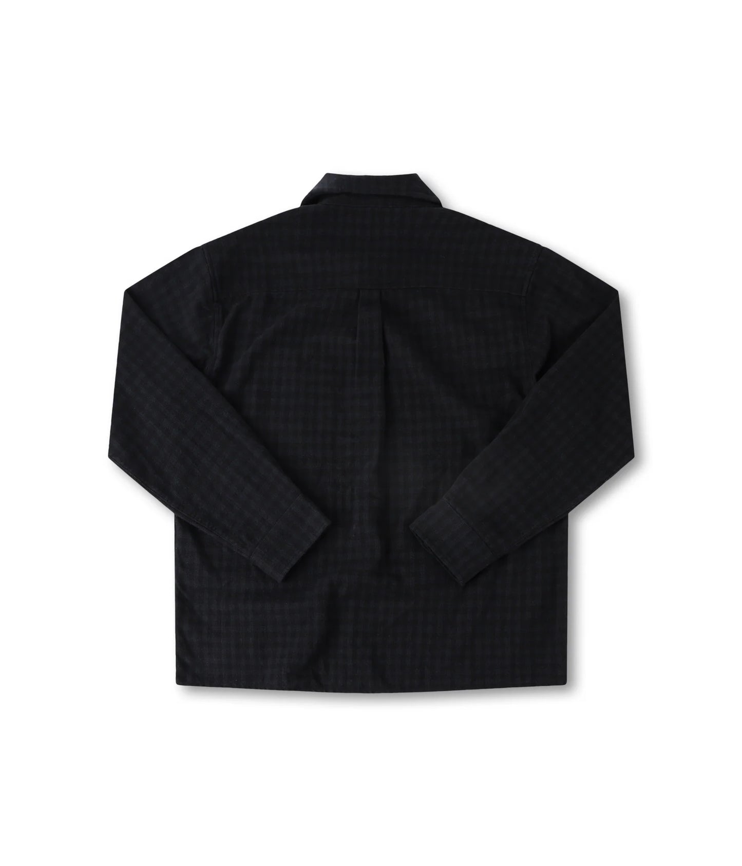 CRUX FLANNEL LS SHIRT // BLACK