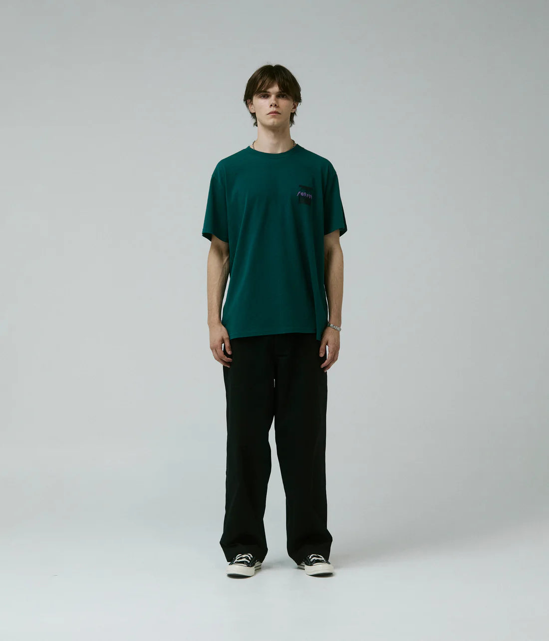 DROID CRUX T-SHIRT // PETROL