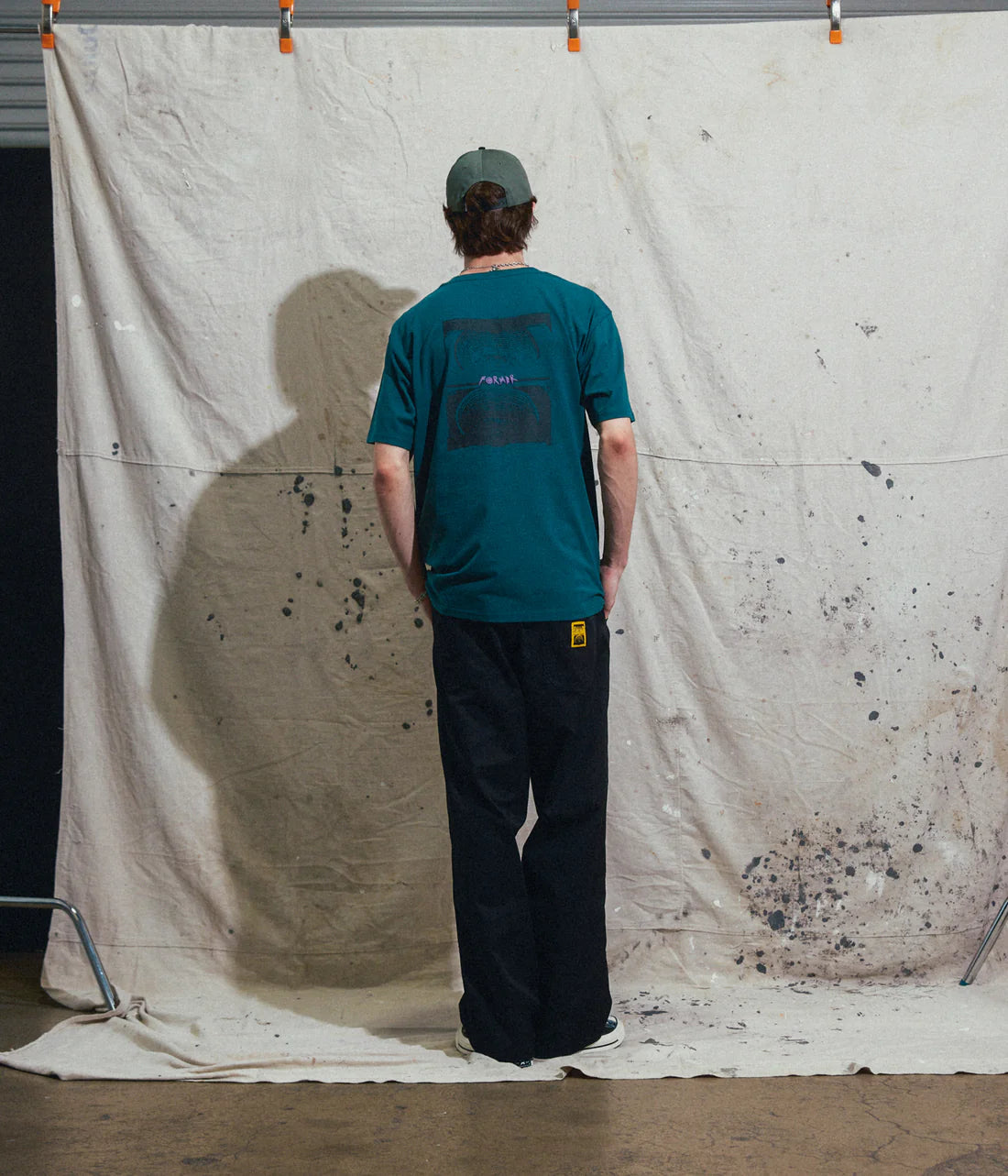 DROID CRUX T-SHIRT // PETROL